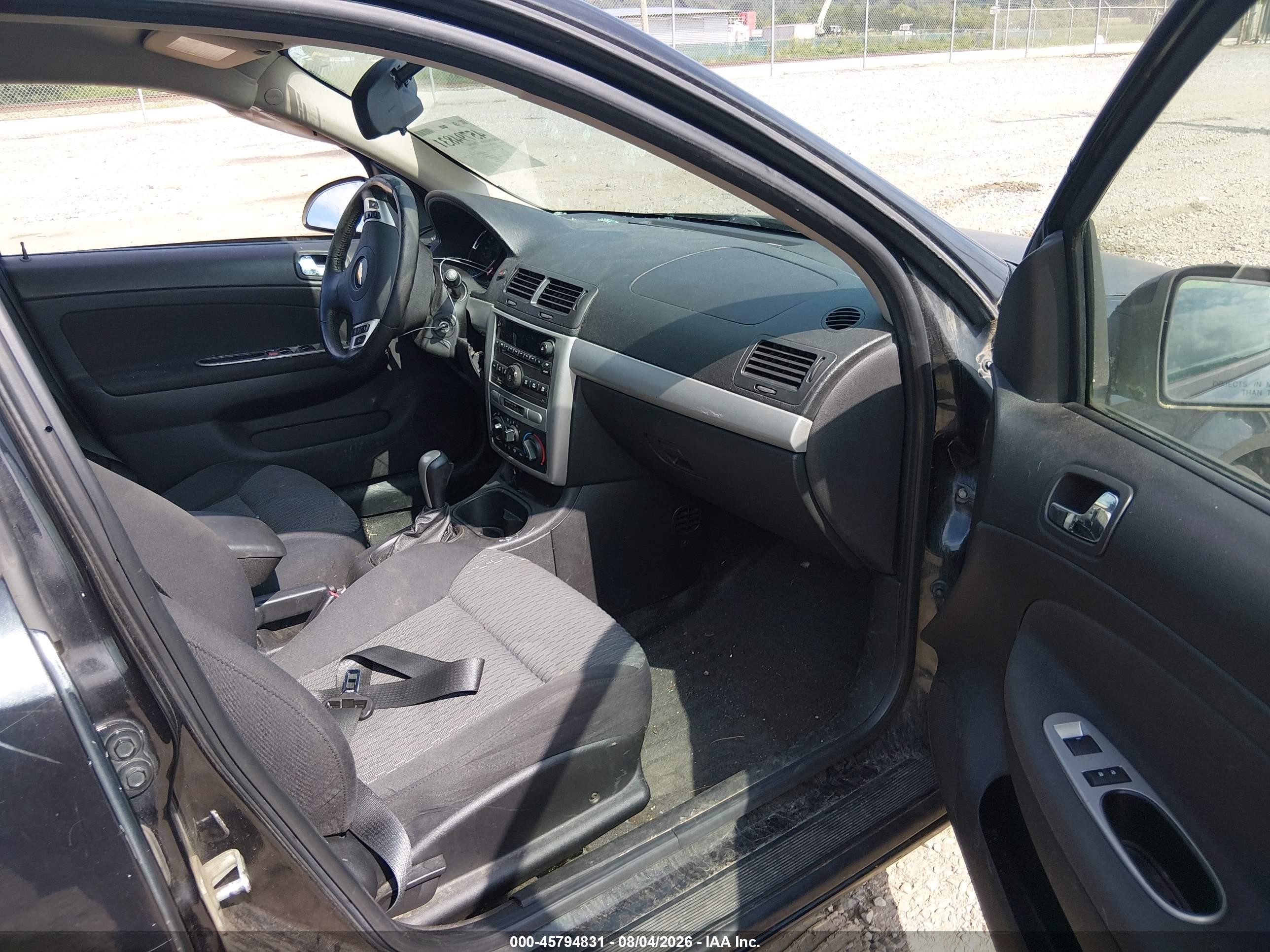 2010 Chevrolet Cobalt Lt Black vin: 1G1AD5F53A7242372
