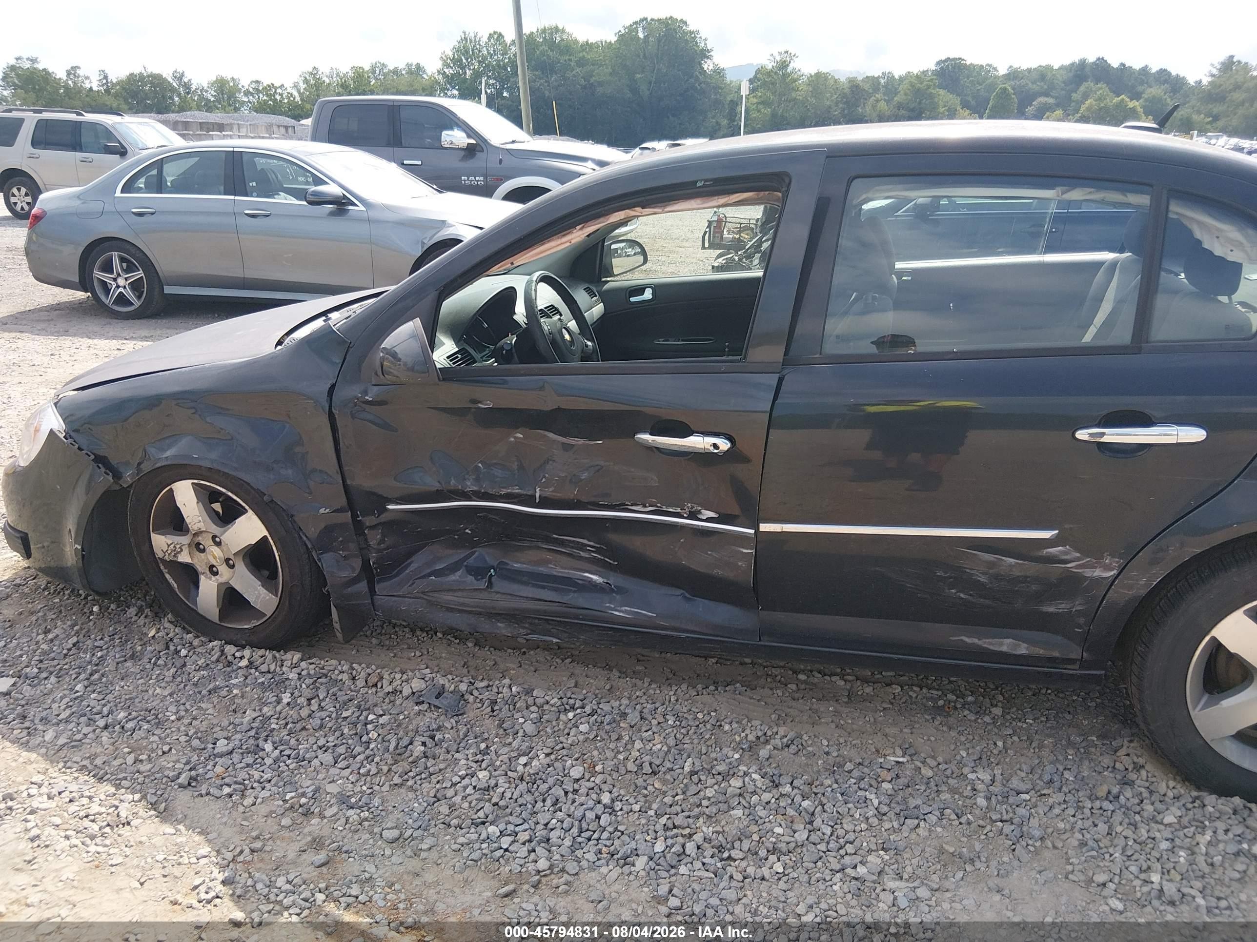 2010 Chevrolet Cobalt Lt Black vin: 1G1AD5F53A7242372