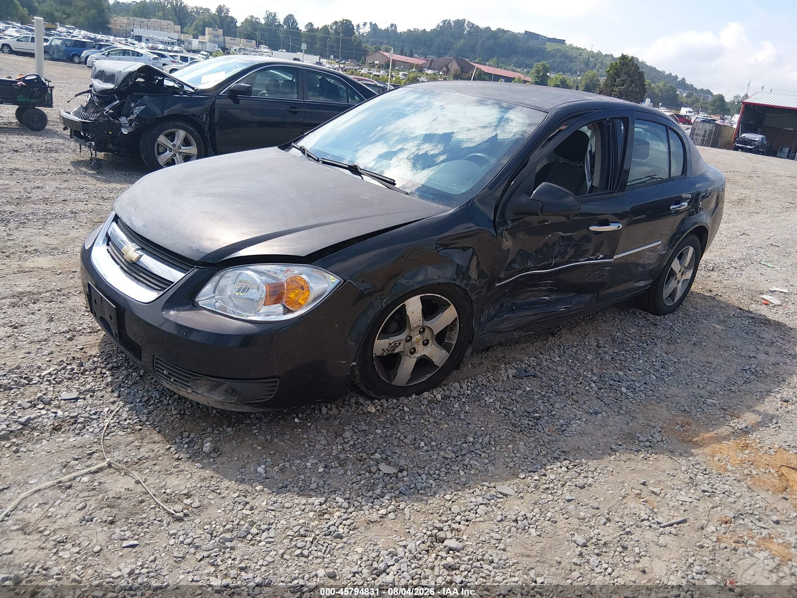 2010 Chevrolet Cobalt Lt Black vin: 1G1AD5F53A7242372