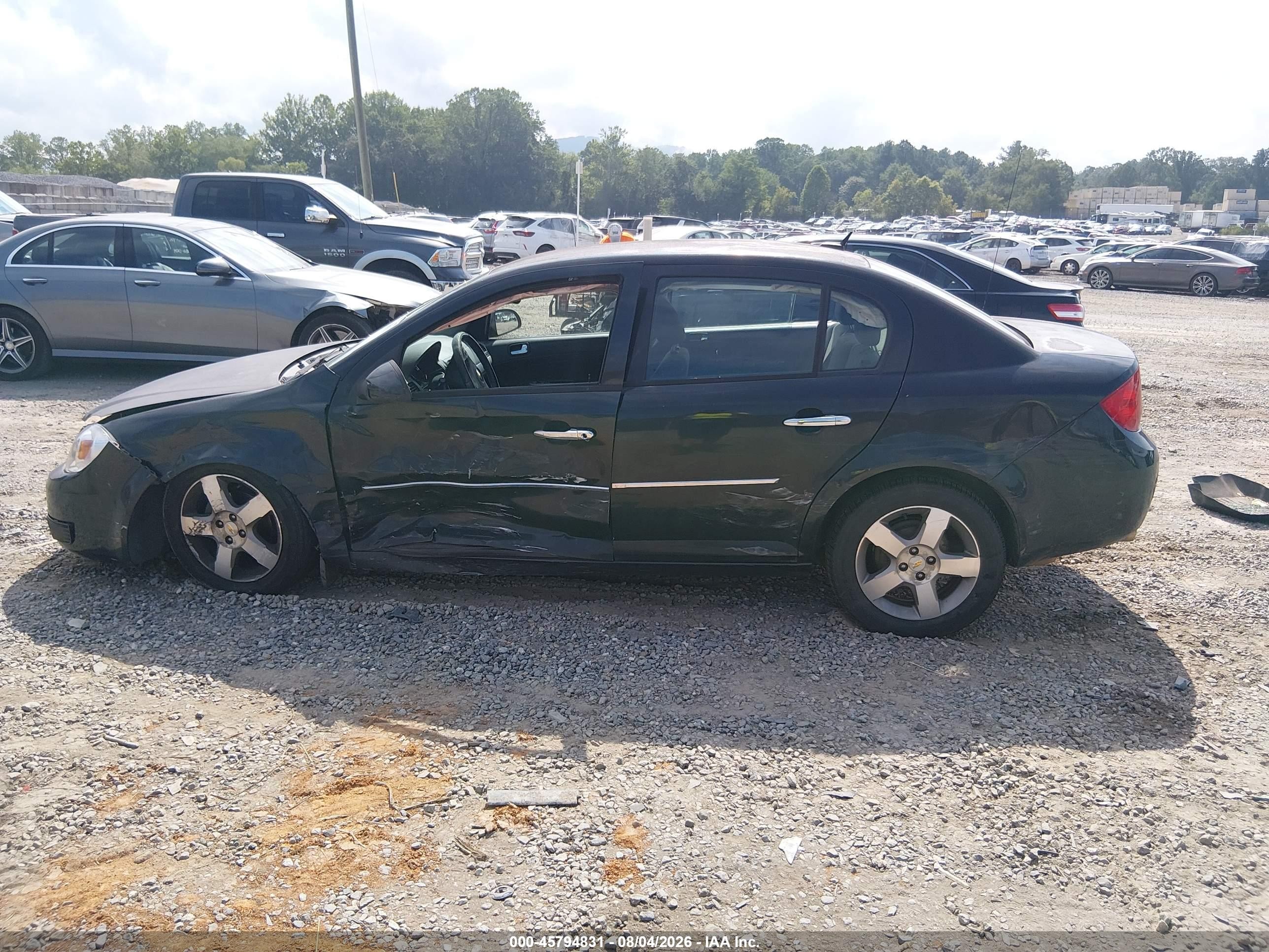 2010 Chevrolet Cobalt Lt Black vin: 1G1AD5F53A7242372