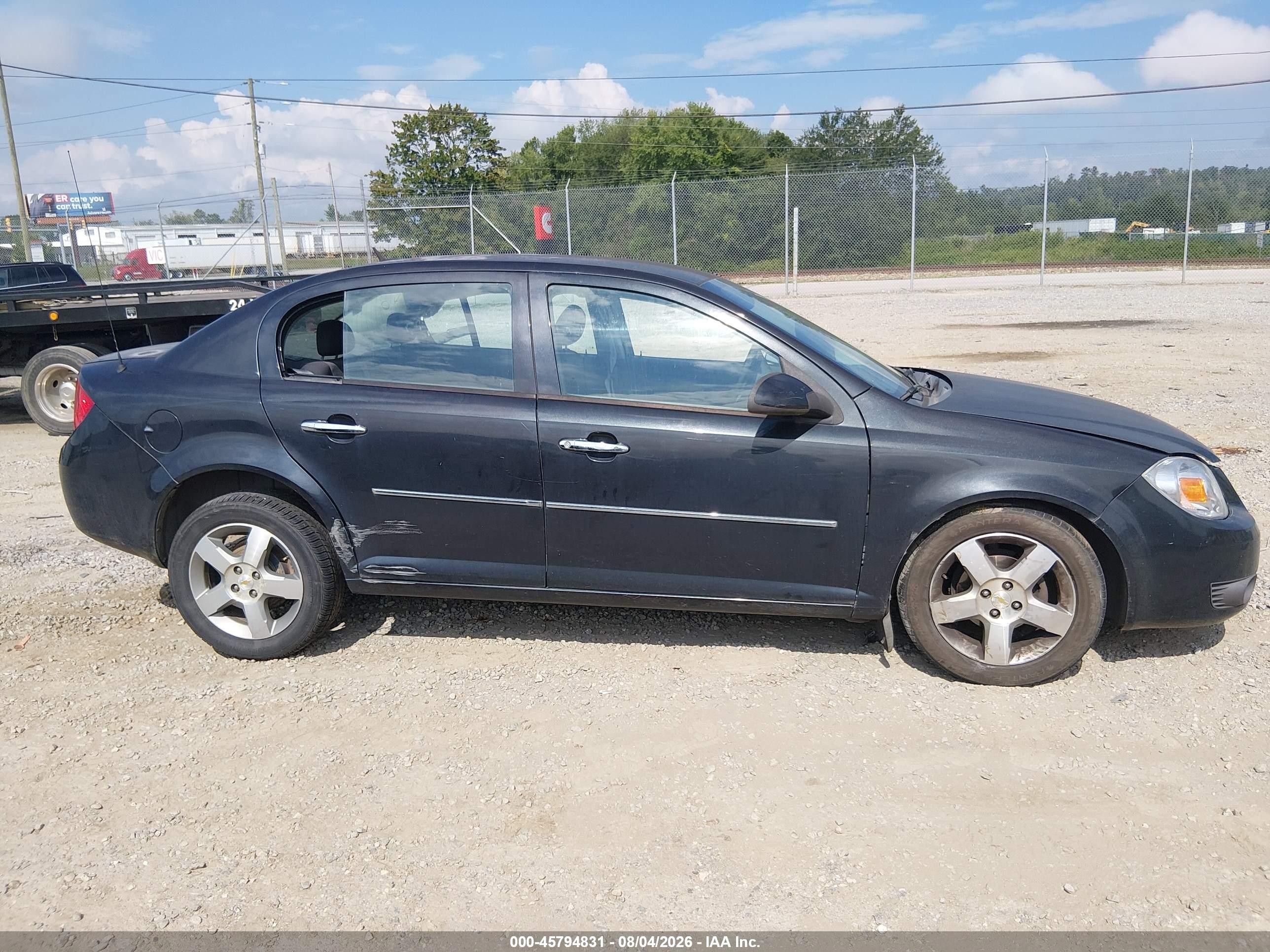 2010 Chevrolet Cobalt Lt Black vin: 1G1AD5F53A7242372