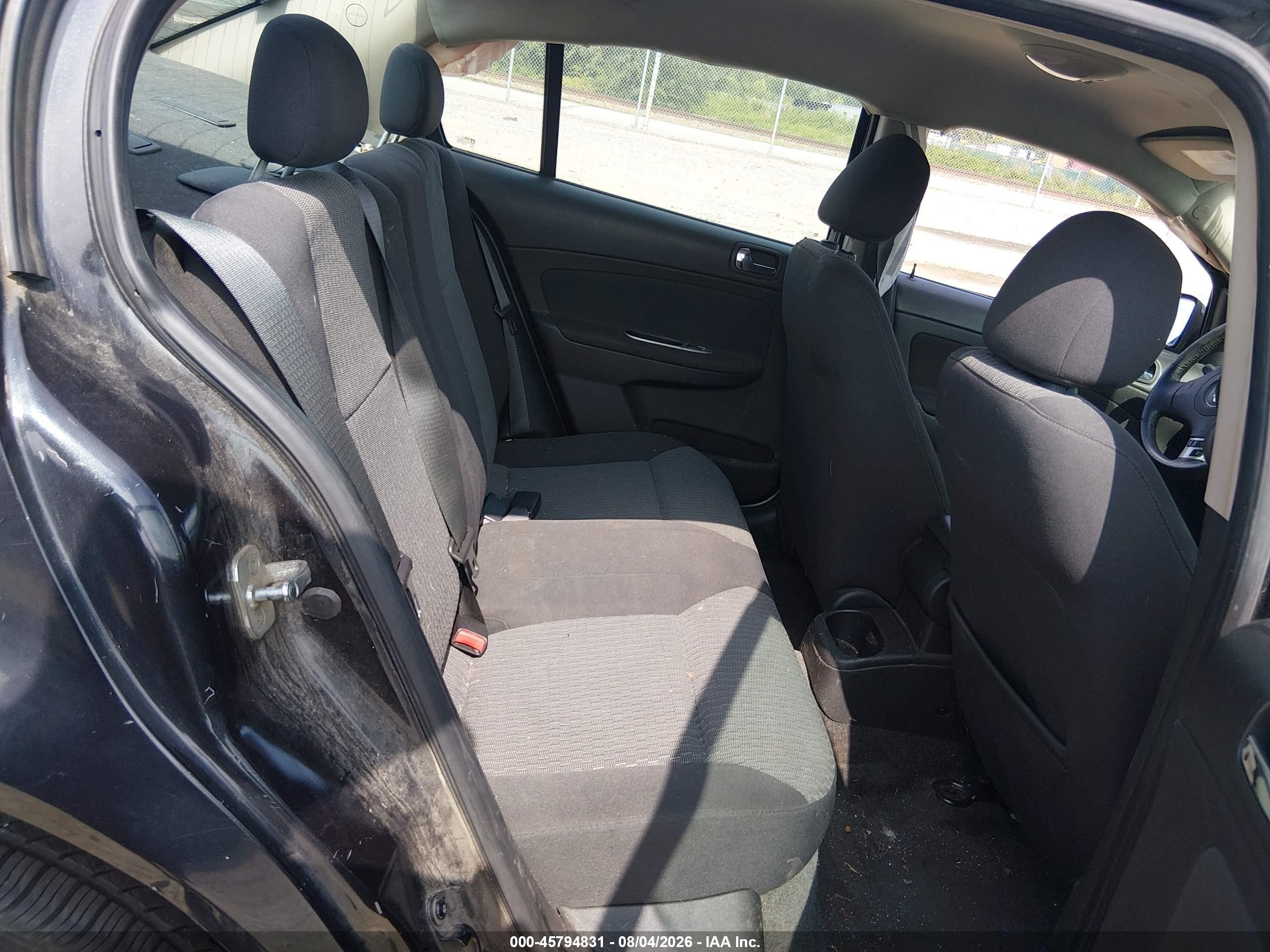 2010 Chevrolet Cobalt Lt Black vin: 1G1AD5F53A7242372