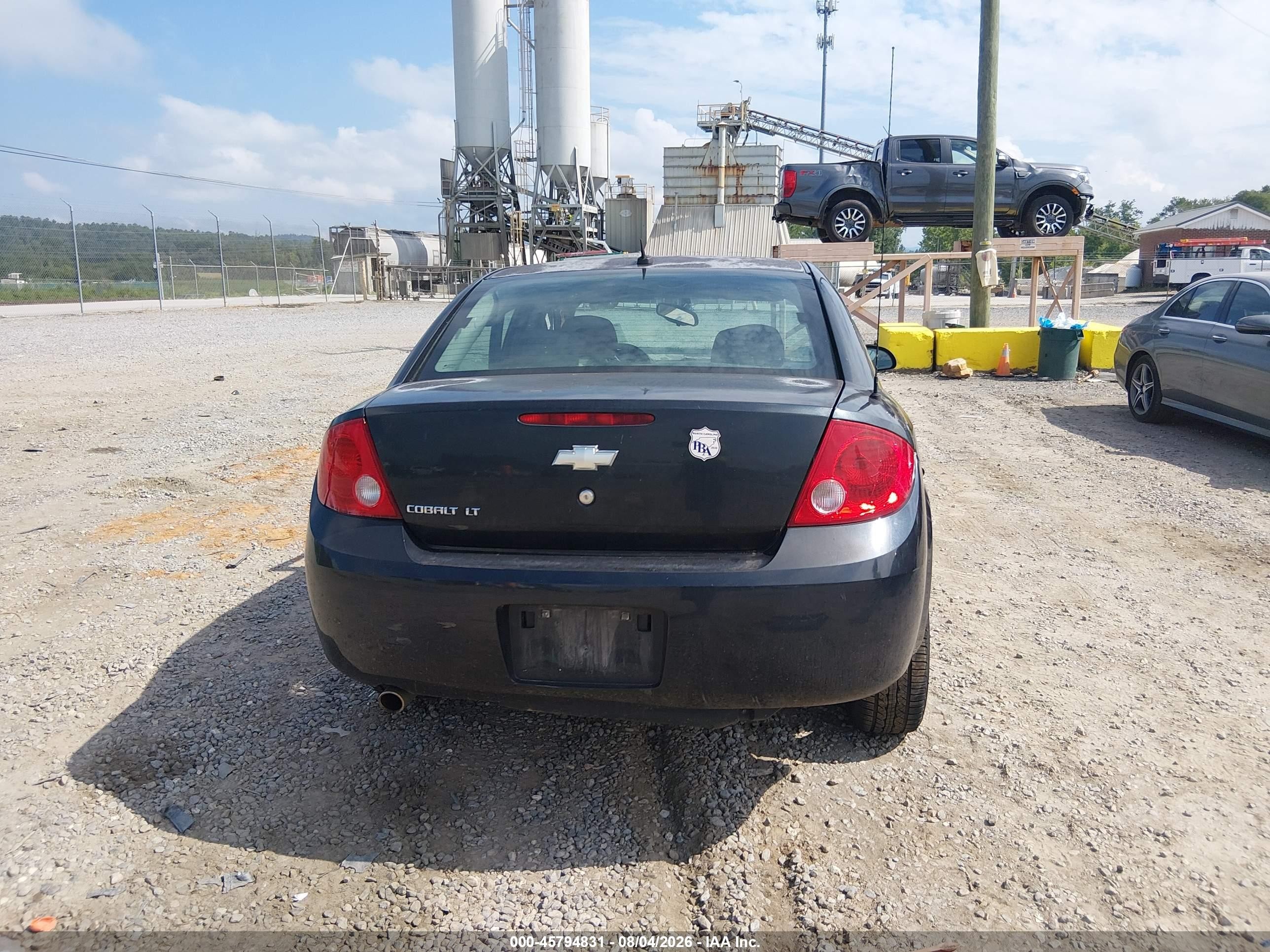 2010 Chevrolet Cobalt Lt Black vin: 1G1AD5F53A7242372