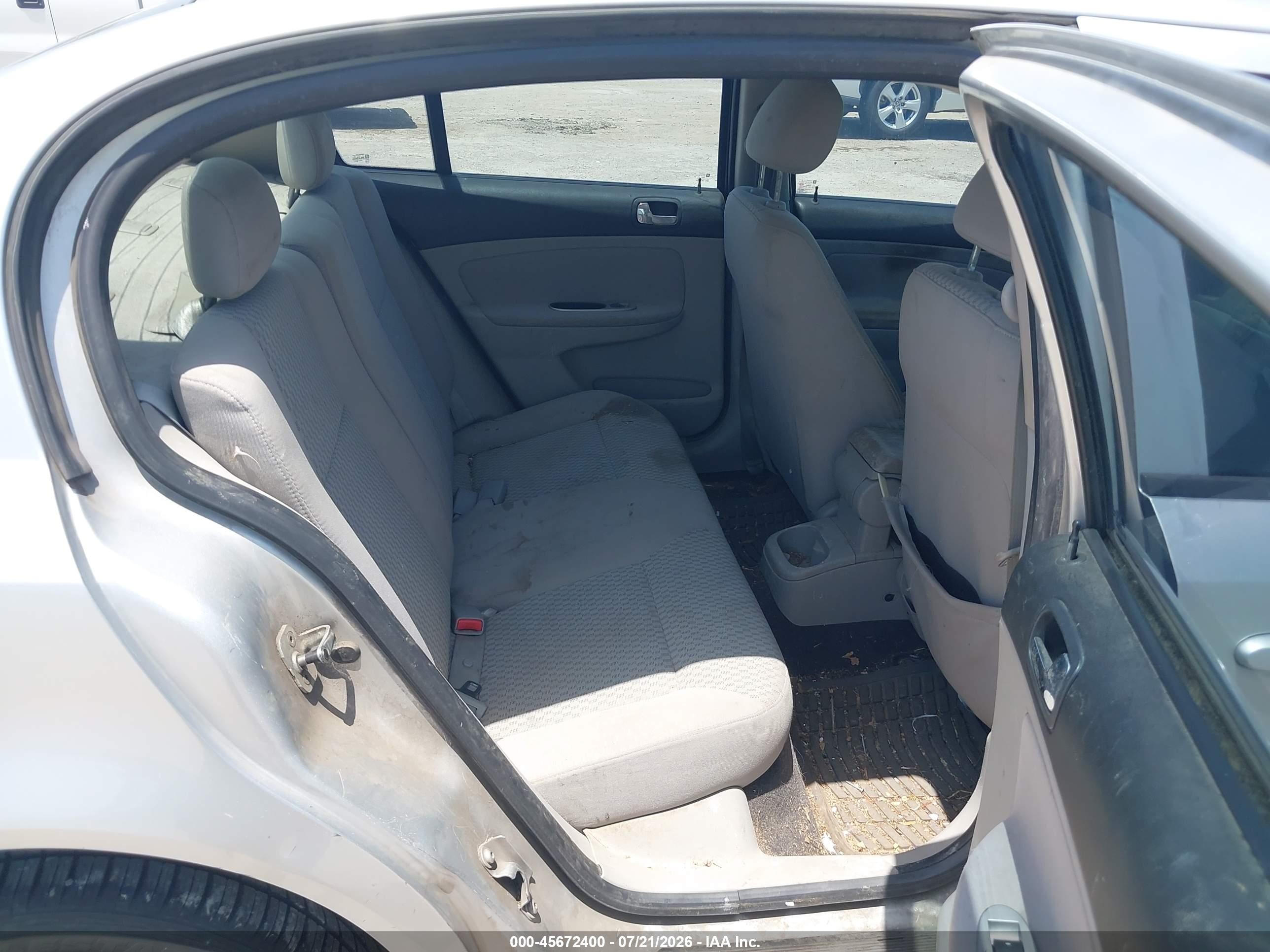 2010 Chevrolet Cobalt Lt Silver vin: 1G1AD5F54A7129014