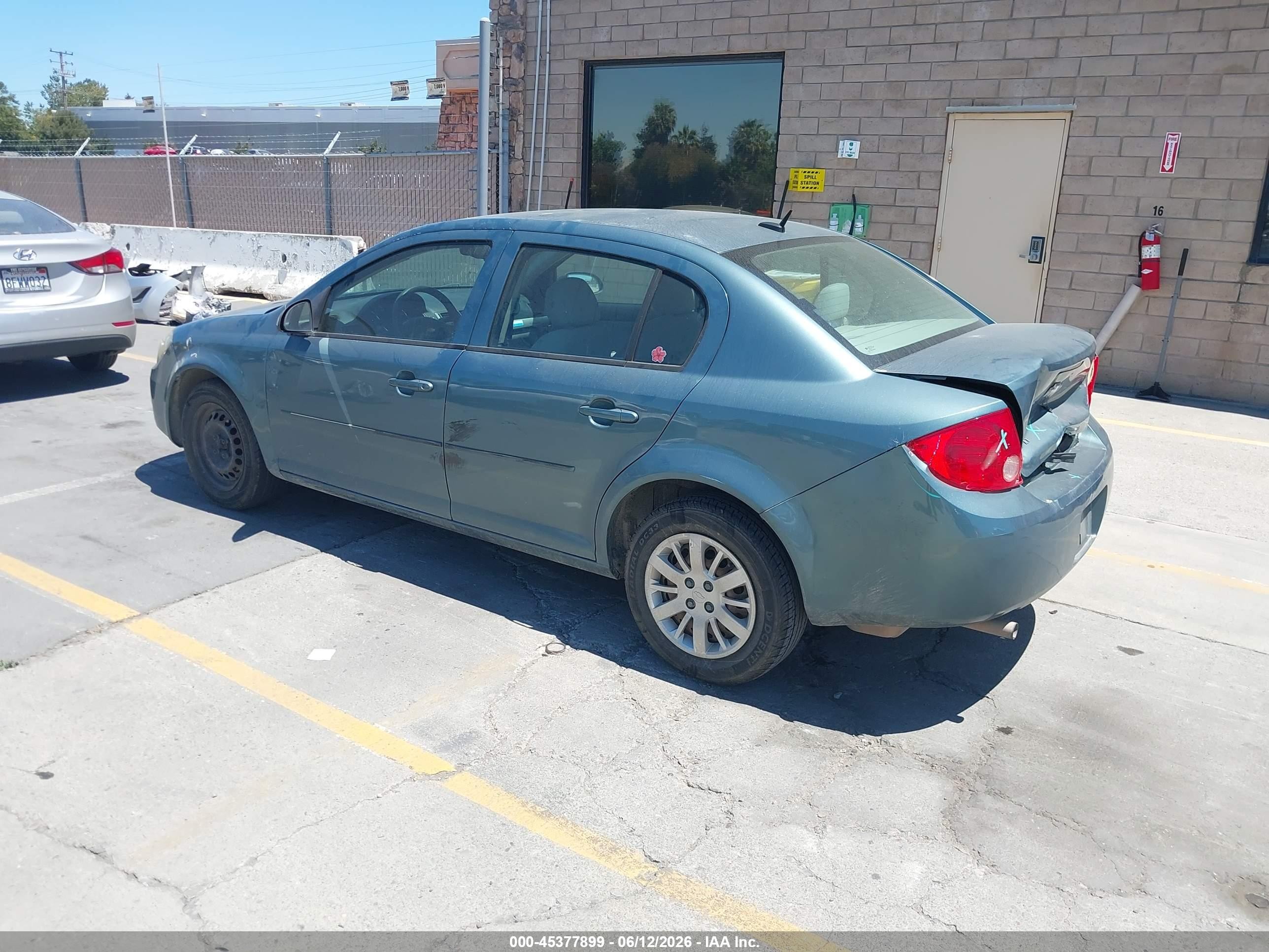 2010 Chevrolet Cobalt Lt Teal vin: 1G1AD5F54A7156956