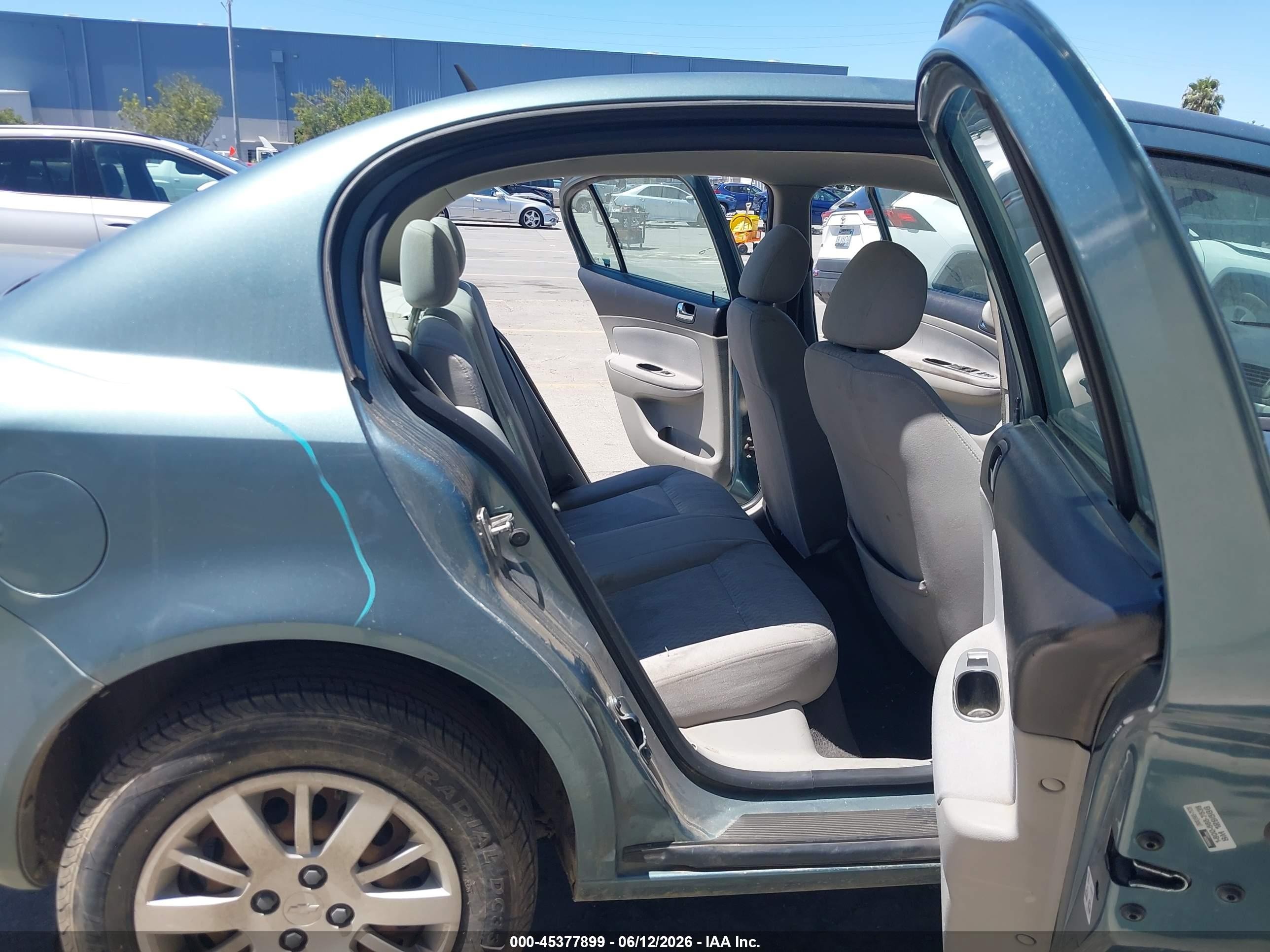 2010 Chevrolet Cobalt Lt Teal vin: 1G1AD5F54A7156956