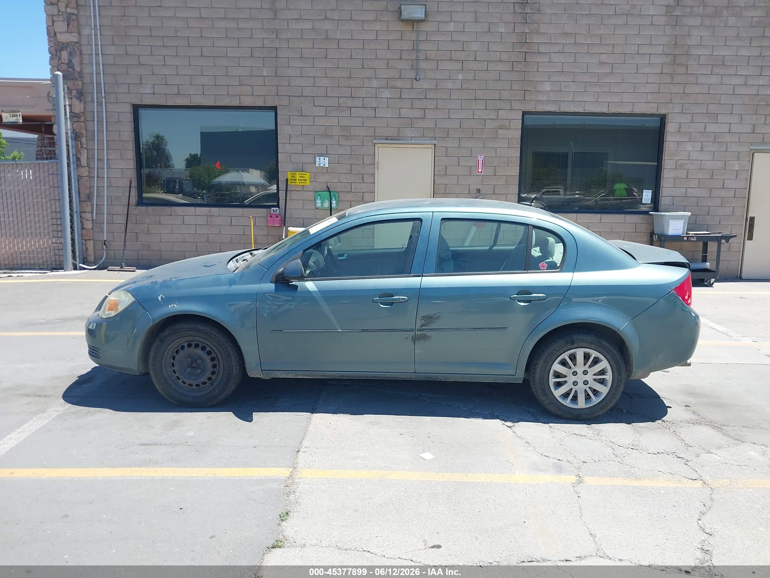 2010 Chevrolet Cobalt Lt Teal vin: 1G1AD5F54A7156956