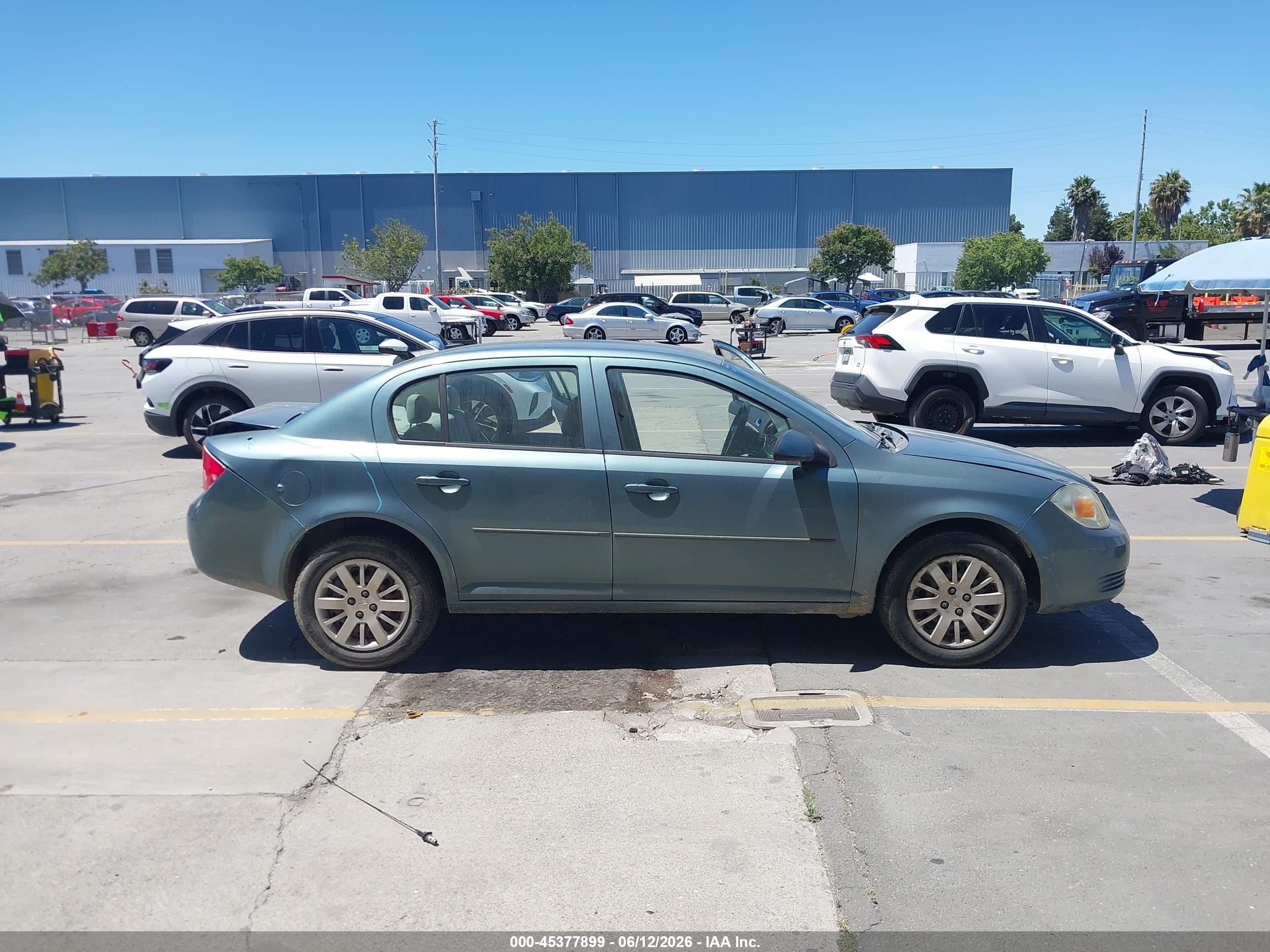 2010 Chevrolet Cobalt Lt Teal vin: 1G1AD5F54A7156956