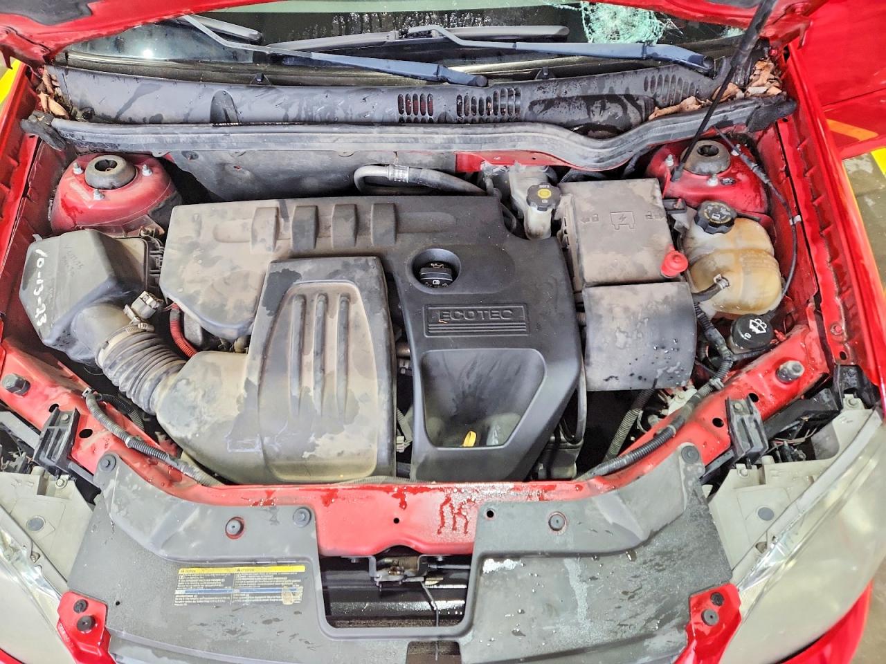 2010 Chevrolet Cobalt 1lt Red vin: 1G1AD5F54A7186166