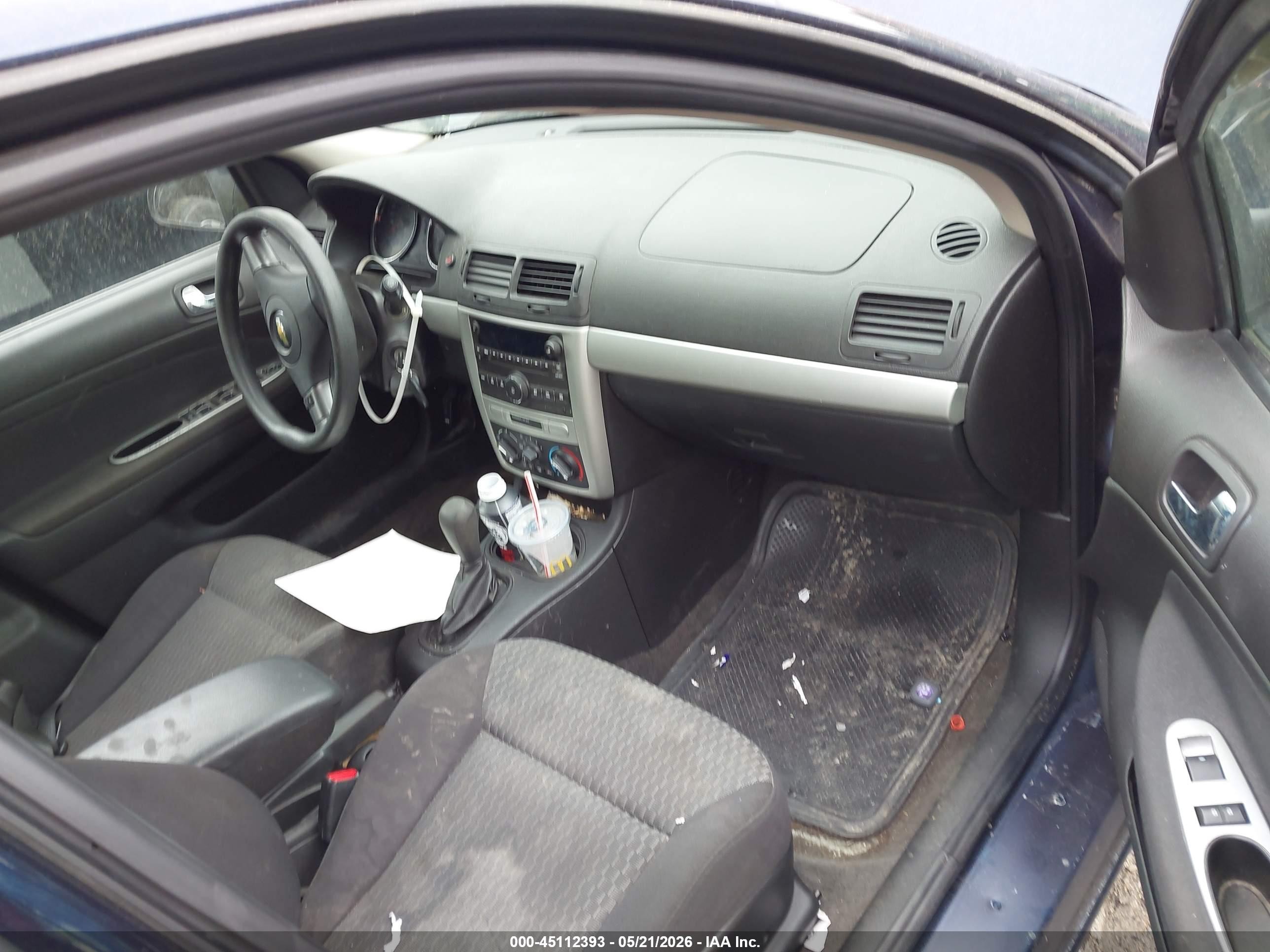 2010 Chevrolet Cobalt Lt Синий vin: 1G1AD5F54A7216864