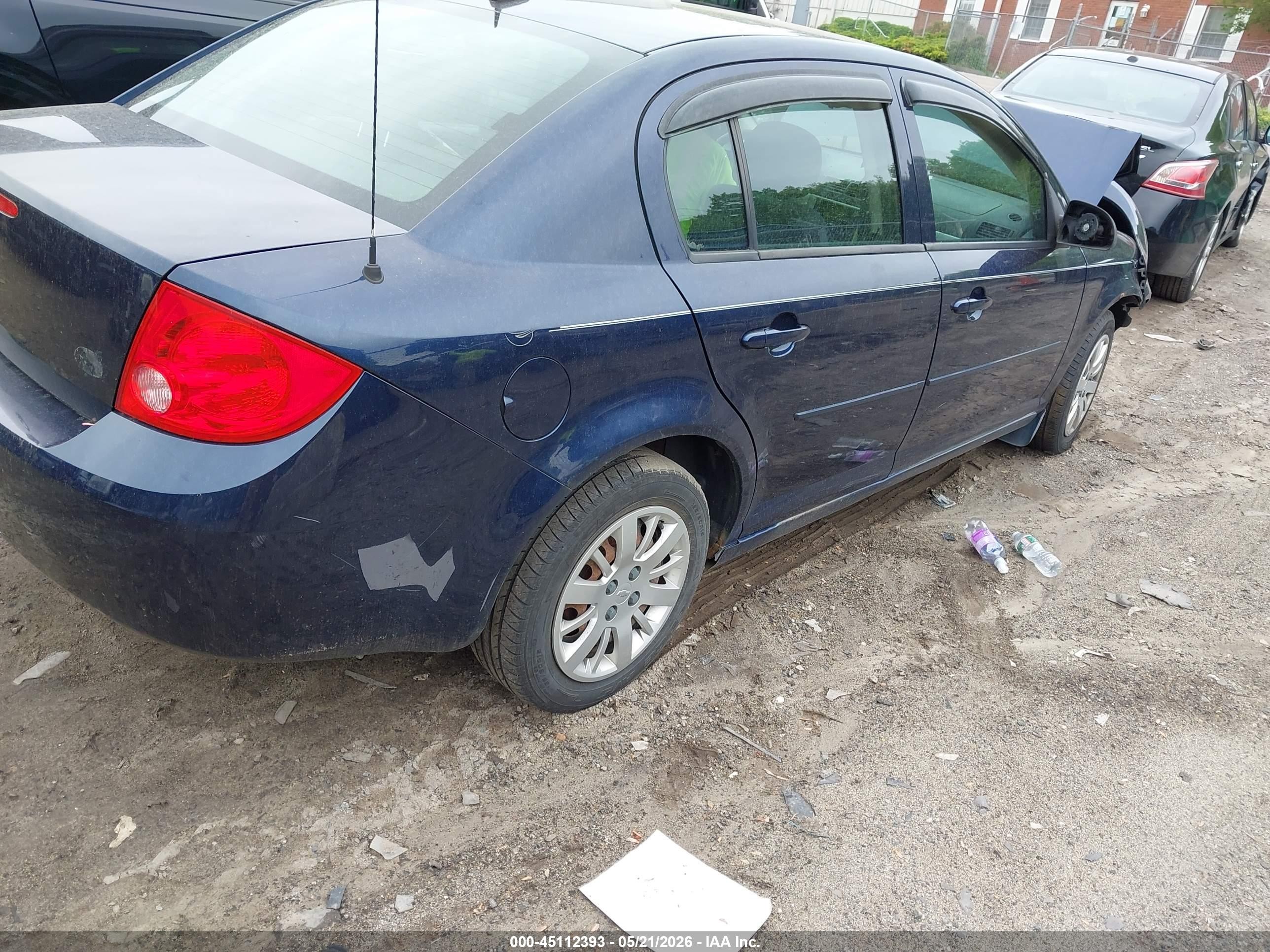 2010 Chevrolet Cobalt Lt Синий vin: 1G1AD5F54A7216864