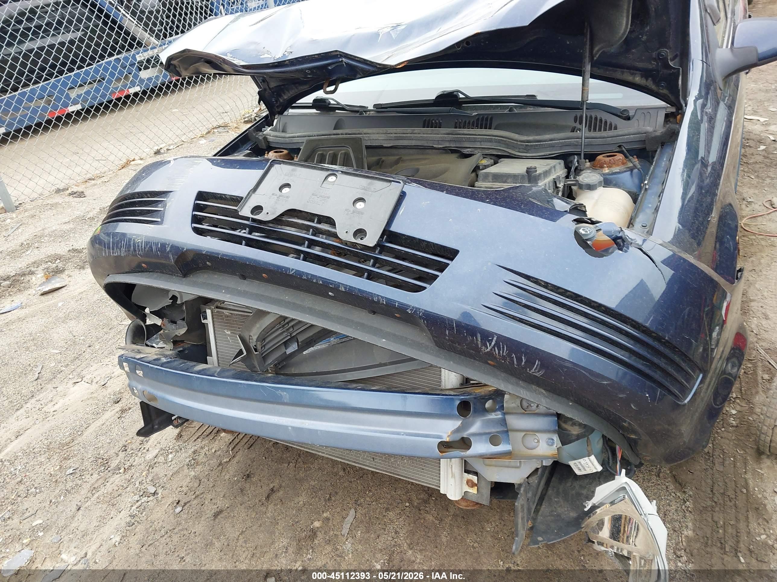 2010 Chevrolet Cobalt Lt Синий vin: 1G1AD5F54A7216864