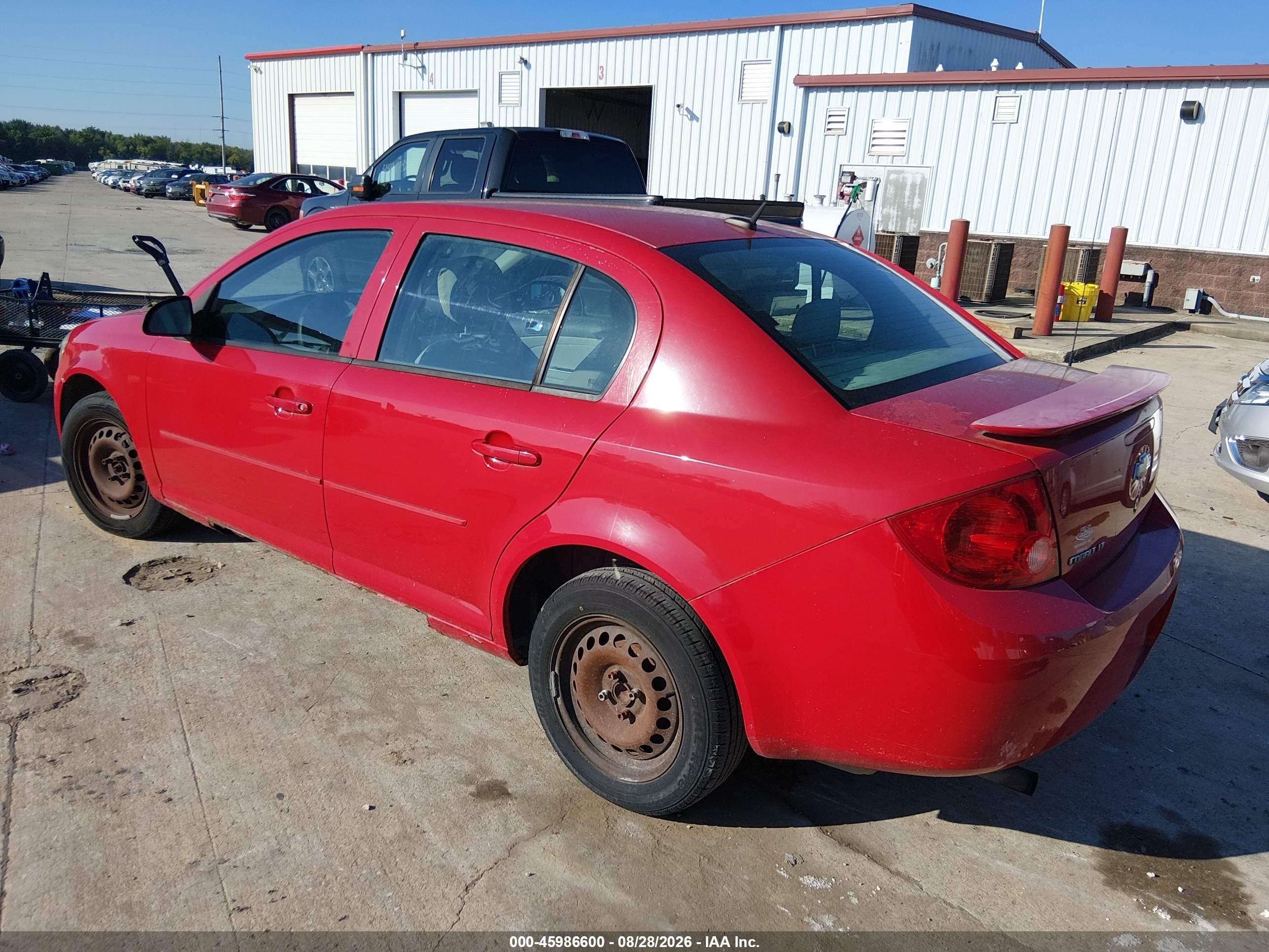 2010 Chevrolet Cobalt Lt Red vin: 1G1AD5F55A7145609