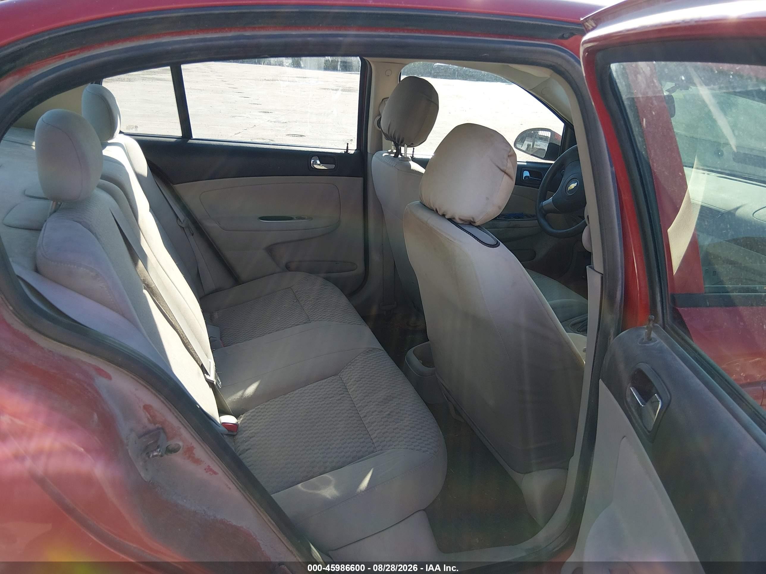 2010 Chevrolet Cobalt Lt Red vin: 1G1AD5F55A7145609