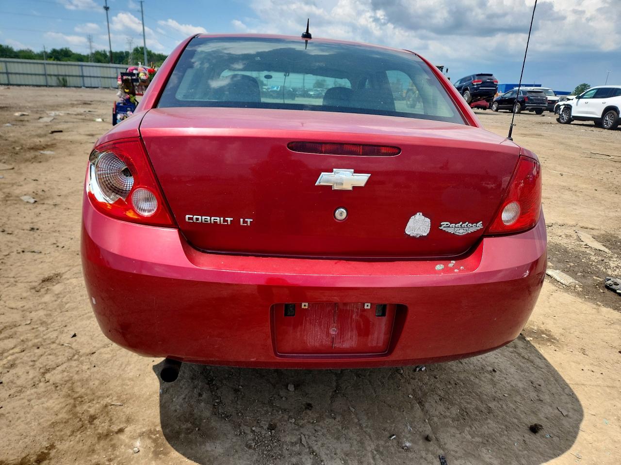 2010 Chevrolet Cobalt 1lt Red vin: 1G1AD5F56A7113607
