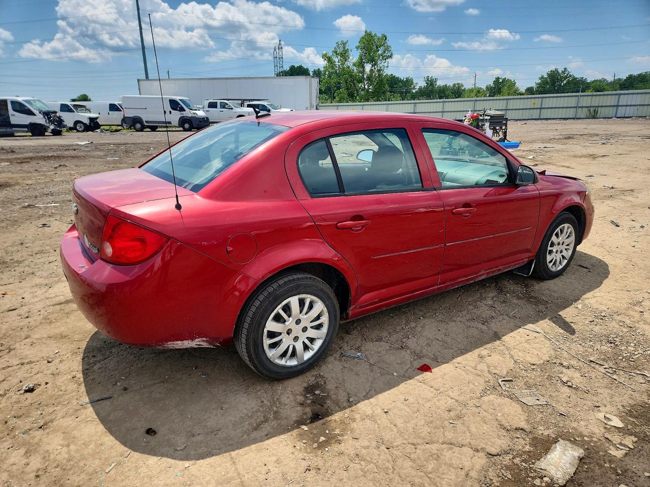 2010 Chevrolet Cobalt 1lt Red vin: 1G1AD5F56A7113607