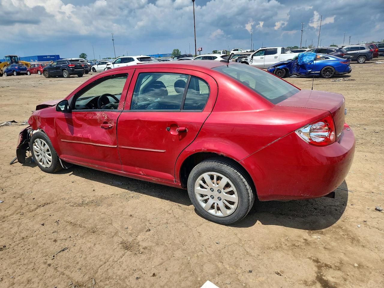 2010 Chevrolet Cobalt 1lt Red vin: 1G1AD5F56A7113607
