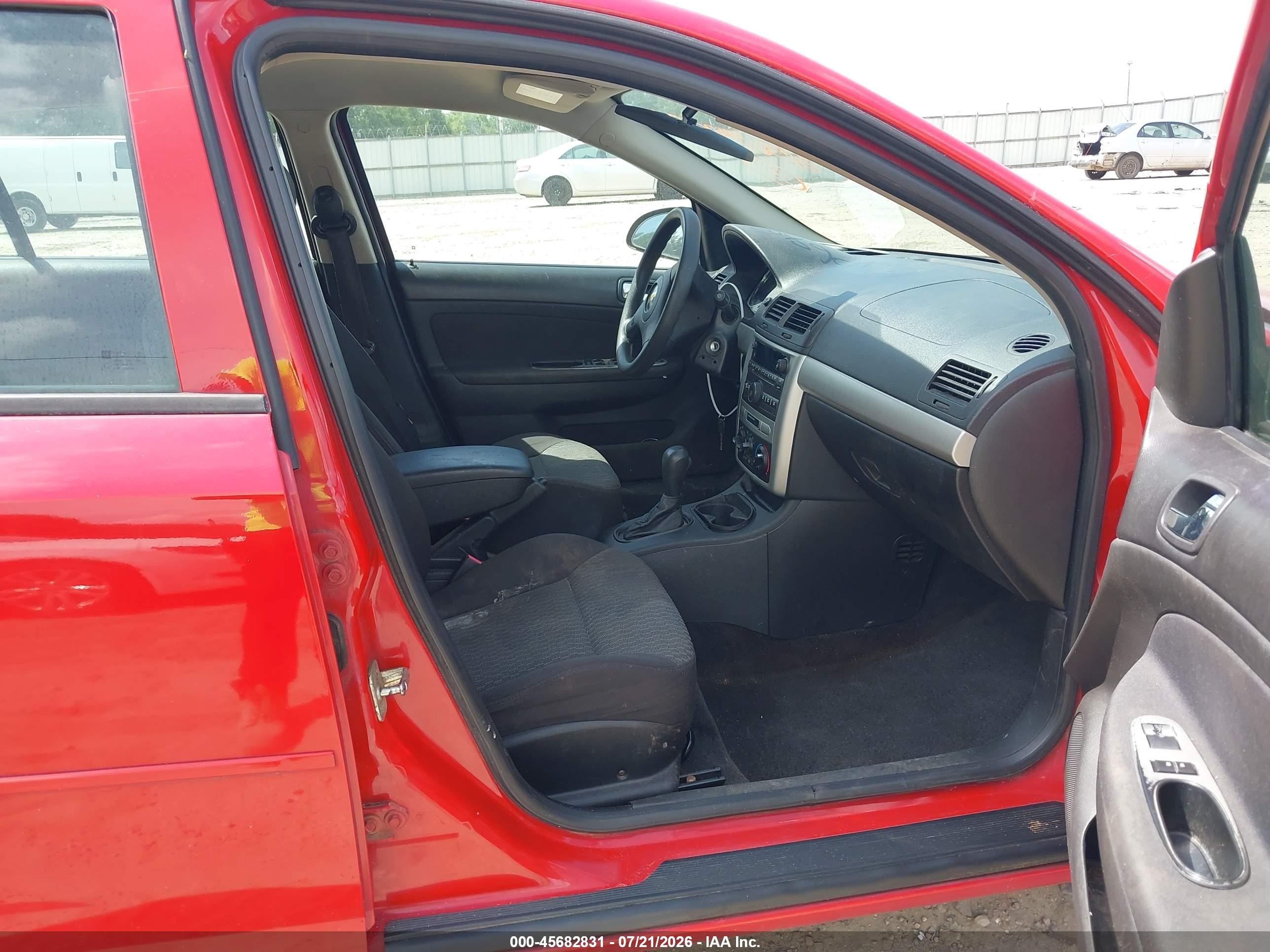 2010 Chevrolet Cobalt Lt Red vin: 1G1AD5F56A7165240