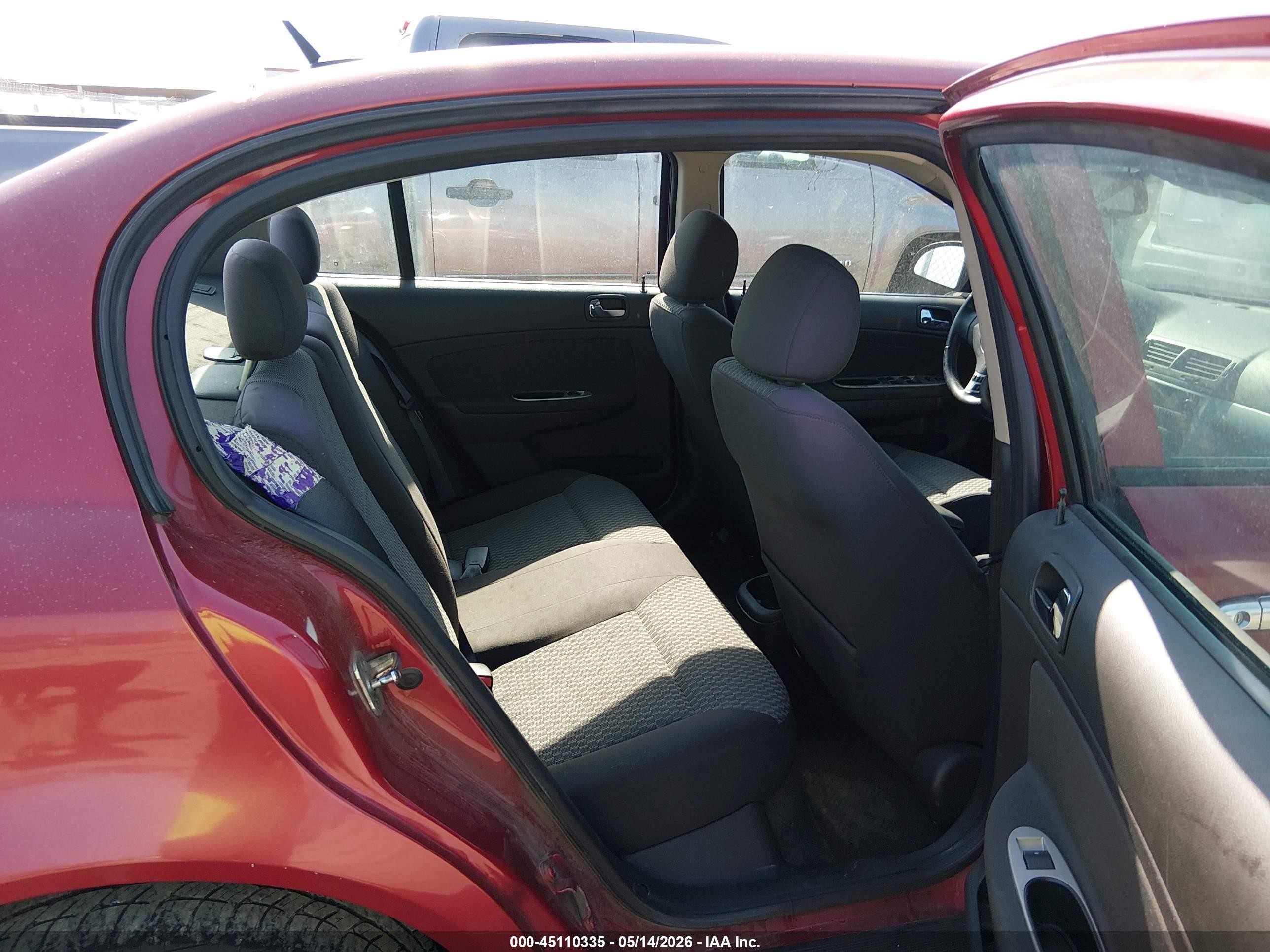 2010 Chevrolet Cobalt Lt Red vin: 1G1AD5F56A7240325