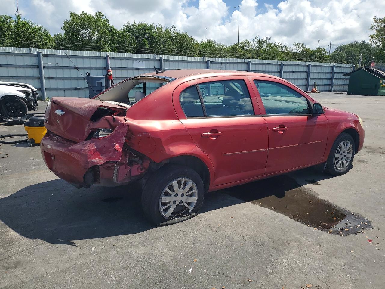 2010 Chevrolet Cobalt Красный vin: 1G1AD5F57A7133767