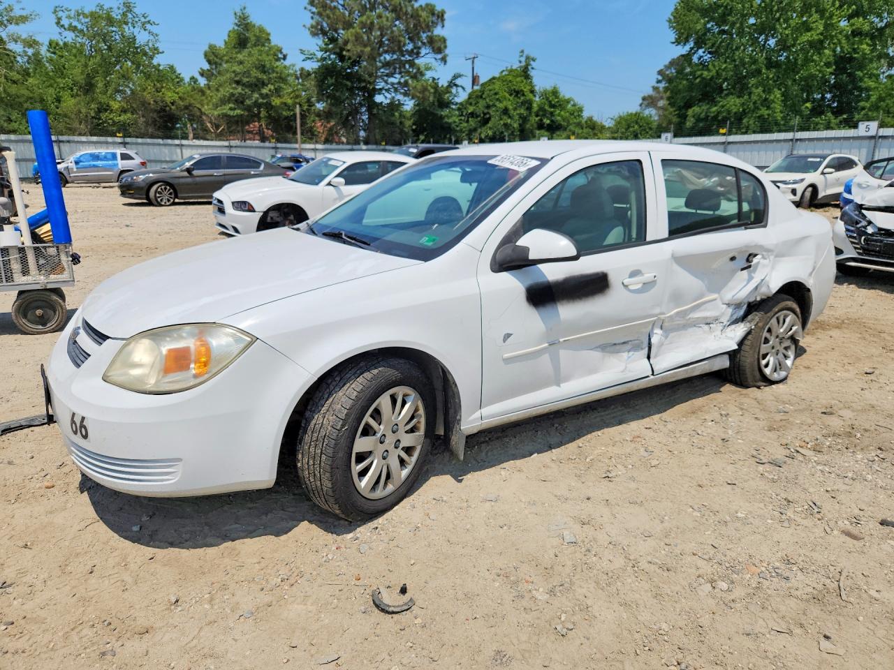 2010 Chevrolet Cobalt 1lt White vin: 1G1AD5F57A7138029