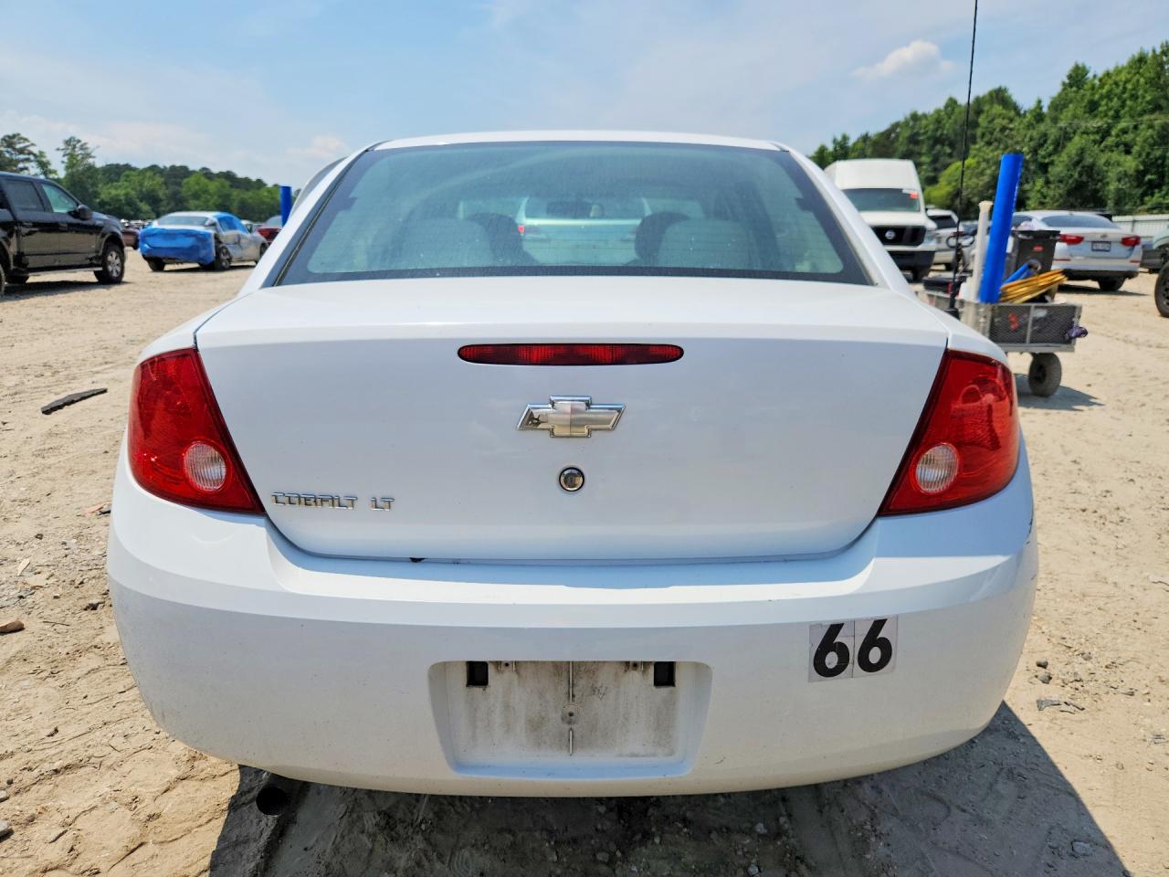 2010 Chevrolet Cobalt 1lt White vin: 1G1AD5F57A7138029