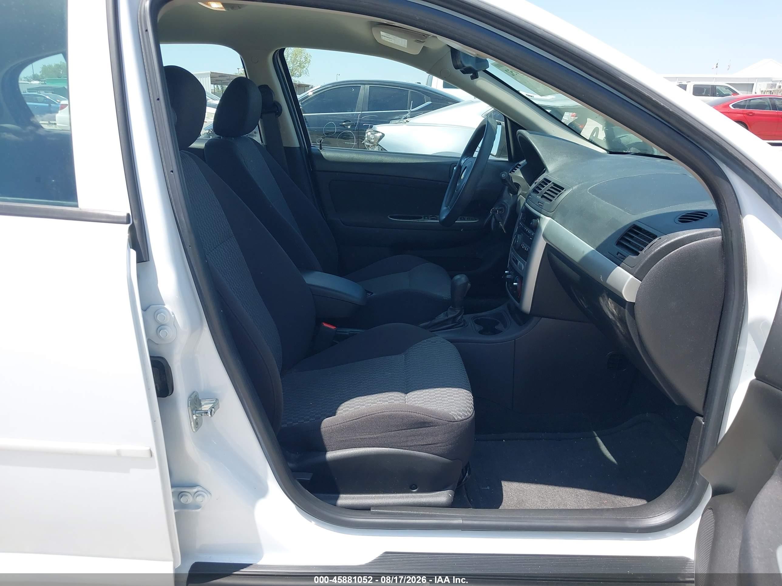 2010 Chevrolet Cobalt 1lt White vin: 1G1AD5F57A7164159