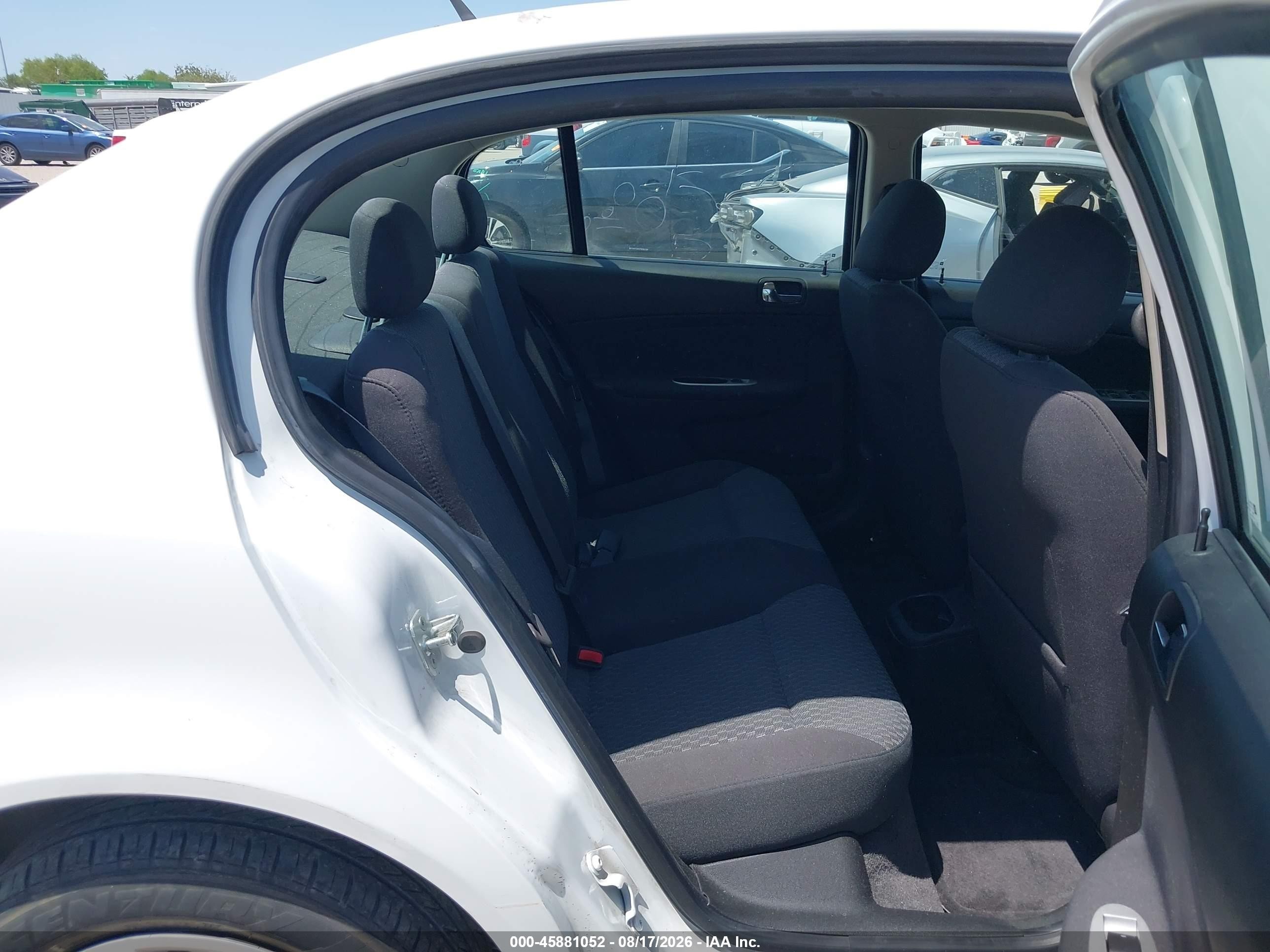 2010 Chevrolet Cobalt 1lt White vin: 1G1AD5F57A7164159