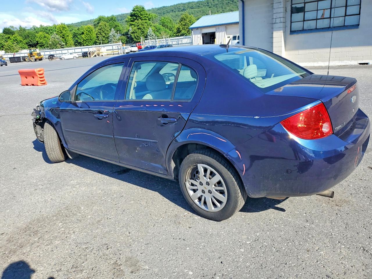 2010 Chevrolet Cobalt 1lt Blue vin: 1G1AD5F57A7228507