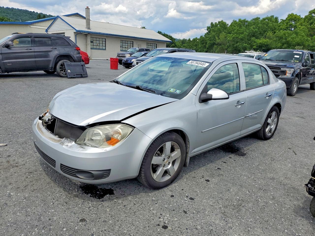 2010 Chevrolet Cobalt 1lt Silver vin: 1G1AD5F58A7114676