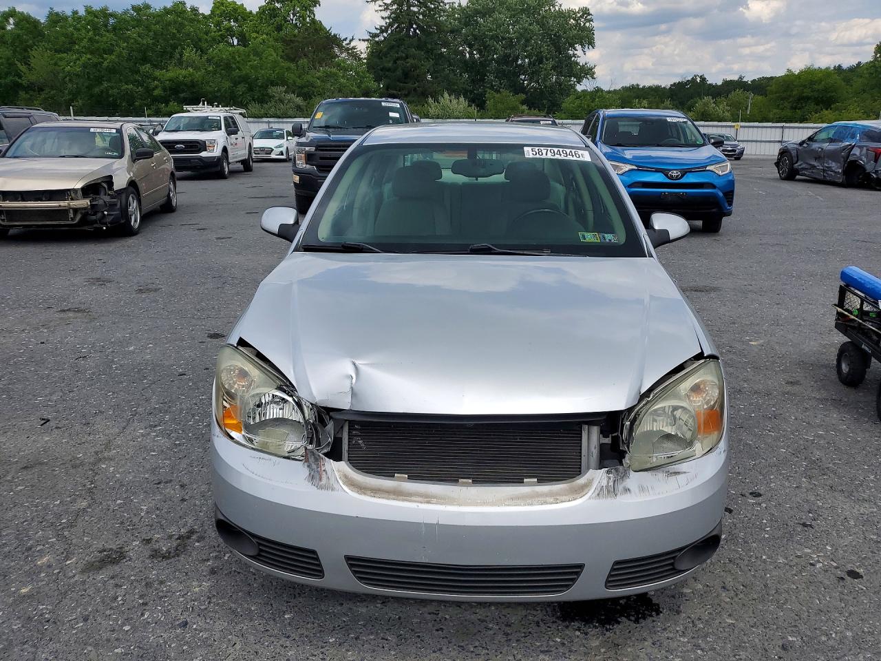 2010 Chevrolet Cobalt 1lt Серебряный vin: 1G1AD5F58A7114676