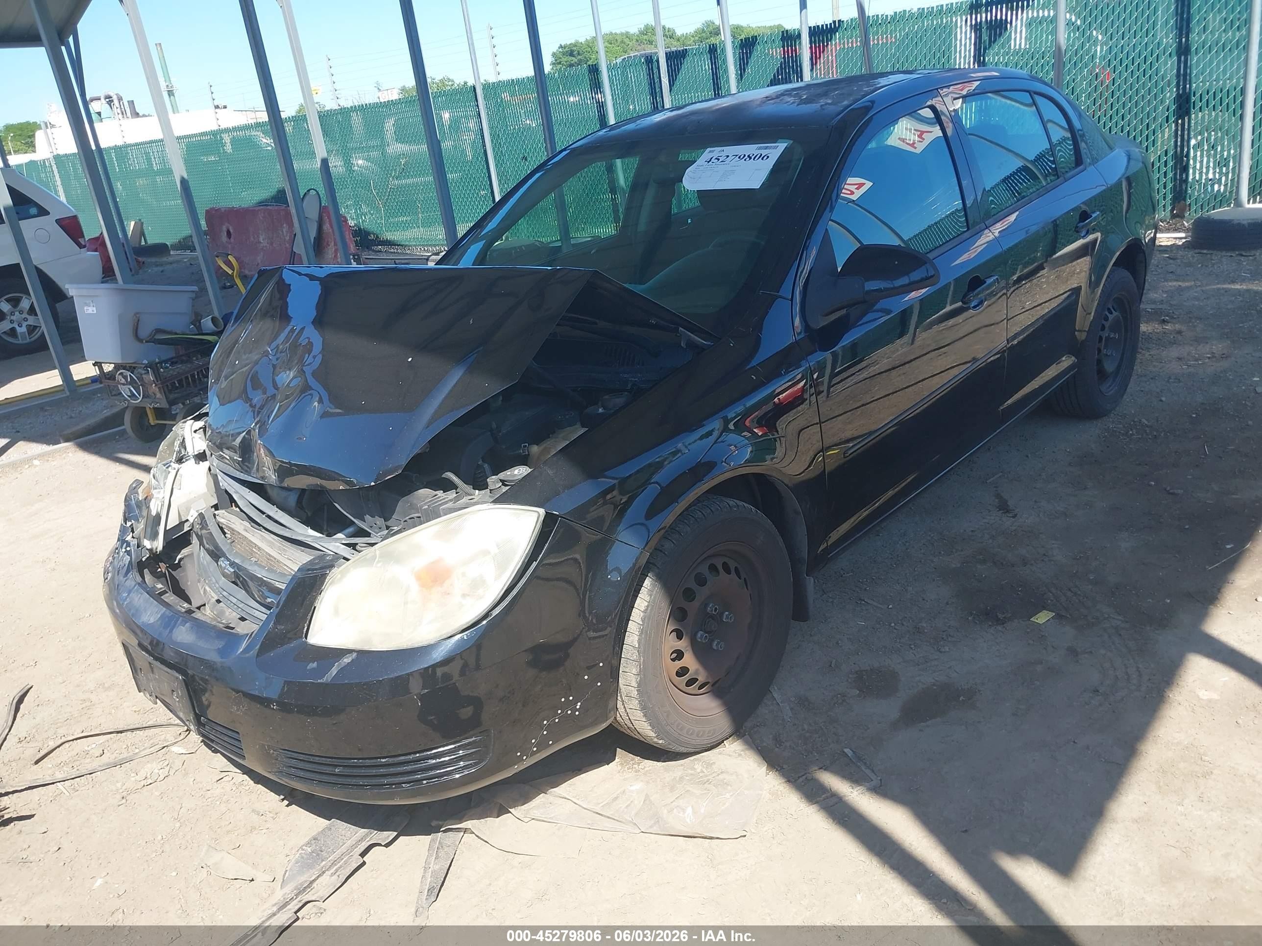 2010 Chevrolet Cobalt Lt Black vin: 1G1AD5F58A7184291