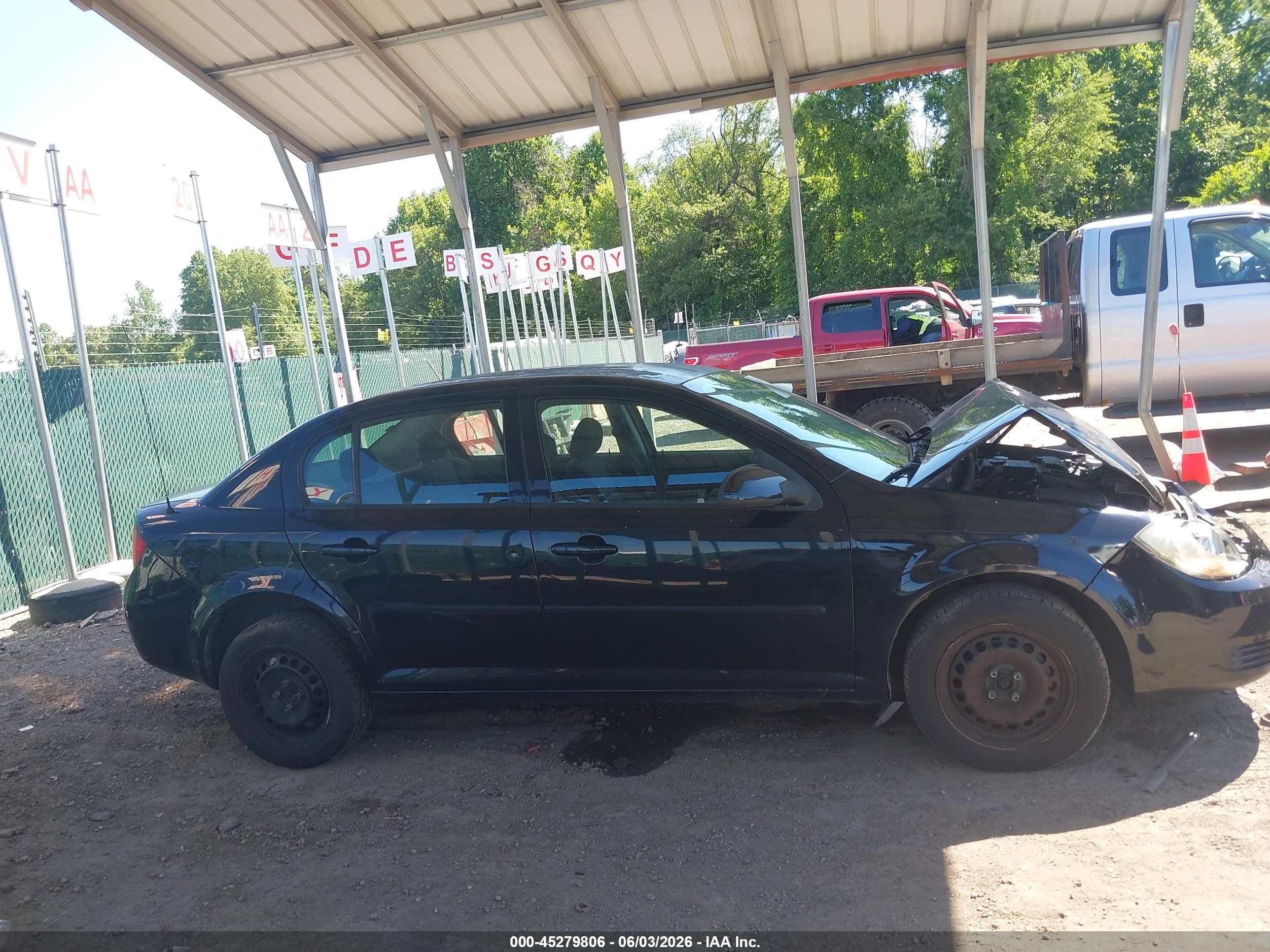 2010 Chevrolet Cobalt Lt Black vin: 1G1AD5F58A7184291