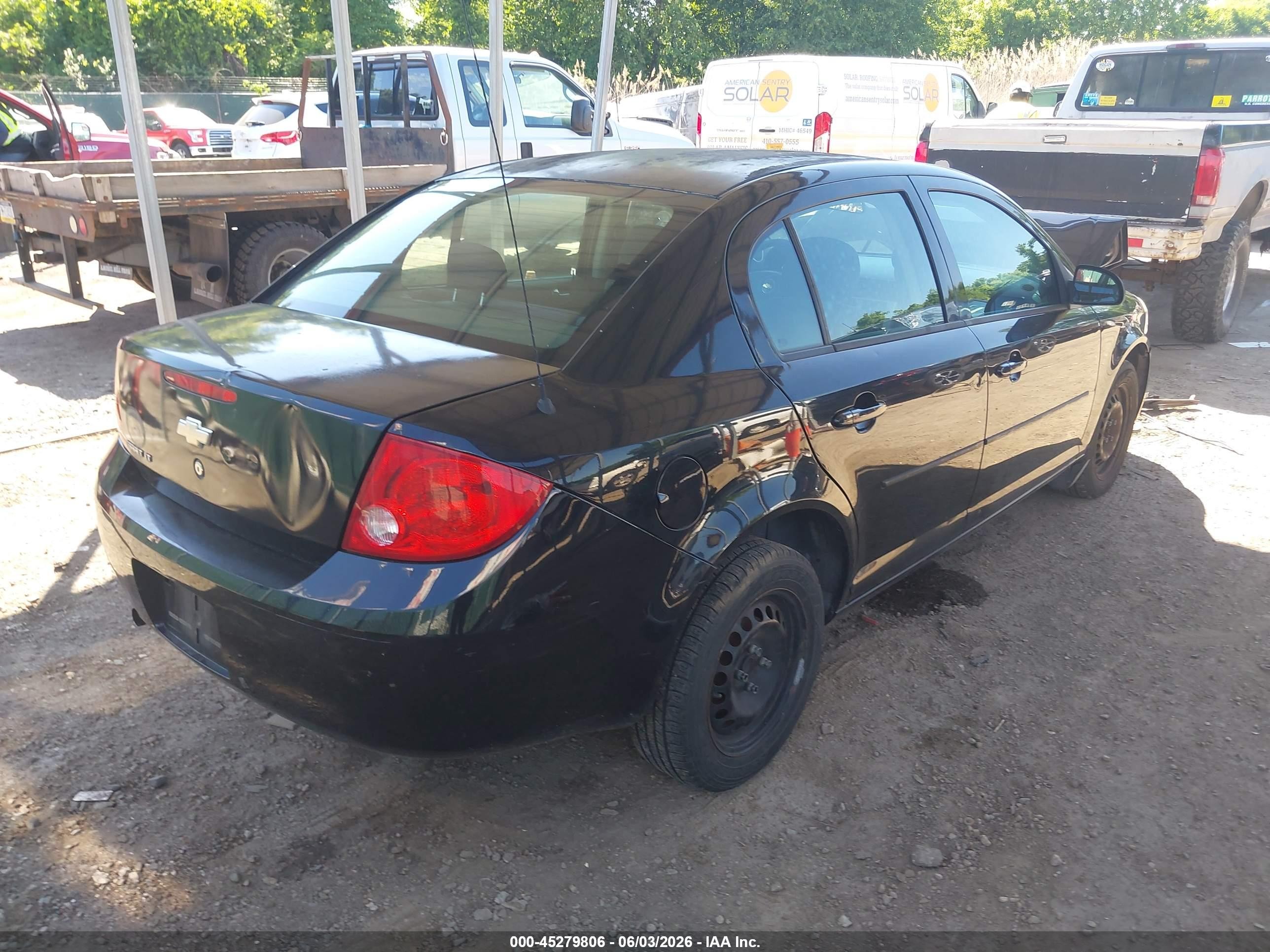 2010 Chevrolet Cobalt Lt Black vin: 1G1AD5F58A7184291