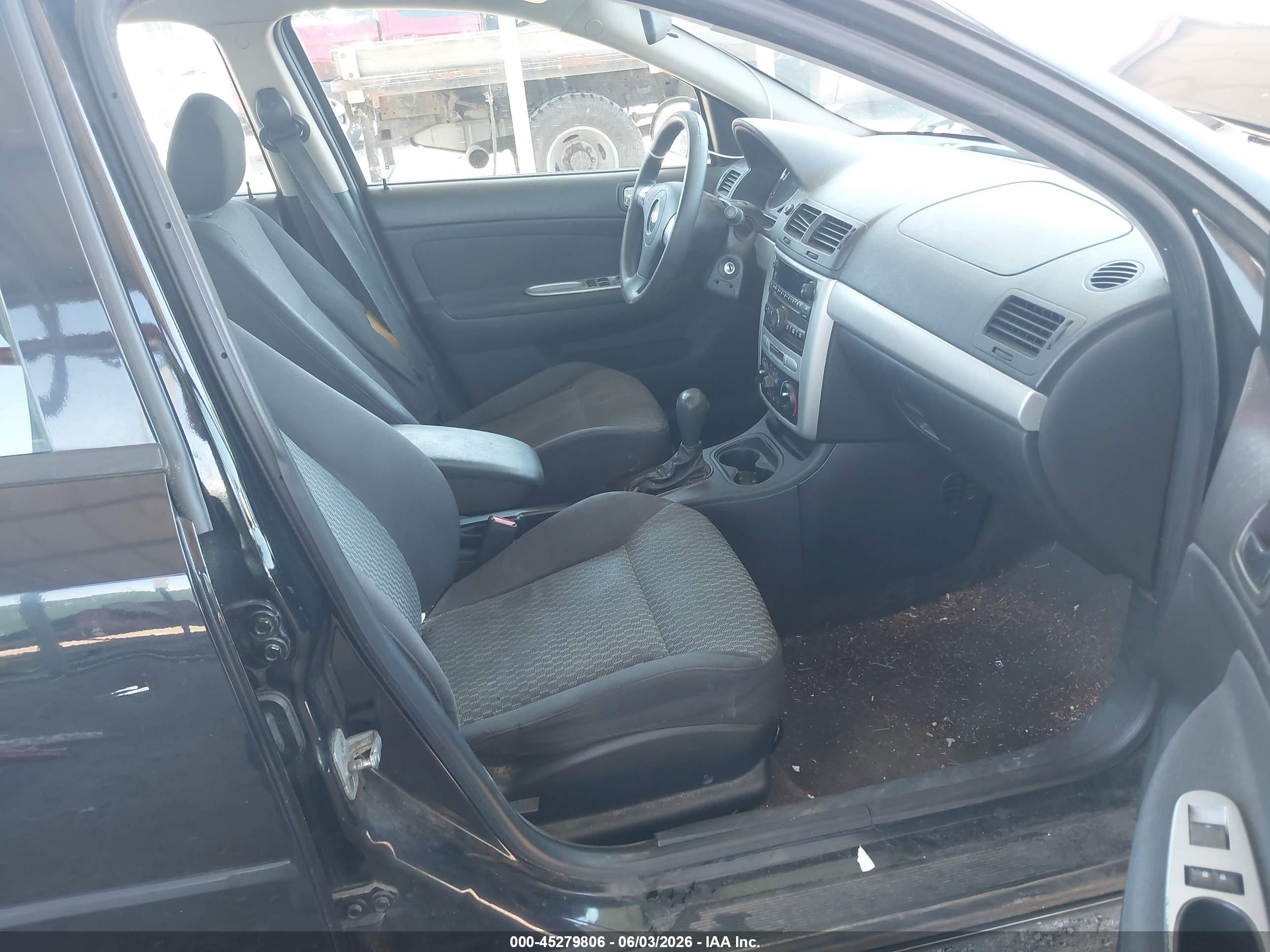 2010 Chevrolet Cobalt Lt Black vin: 1G1AD5F58A7184291