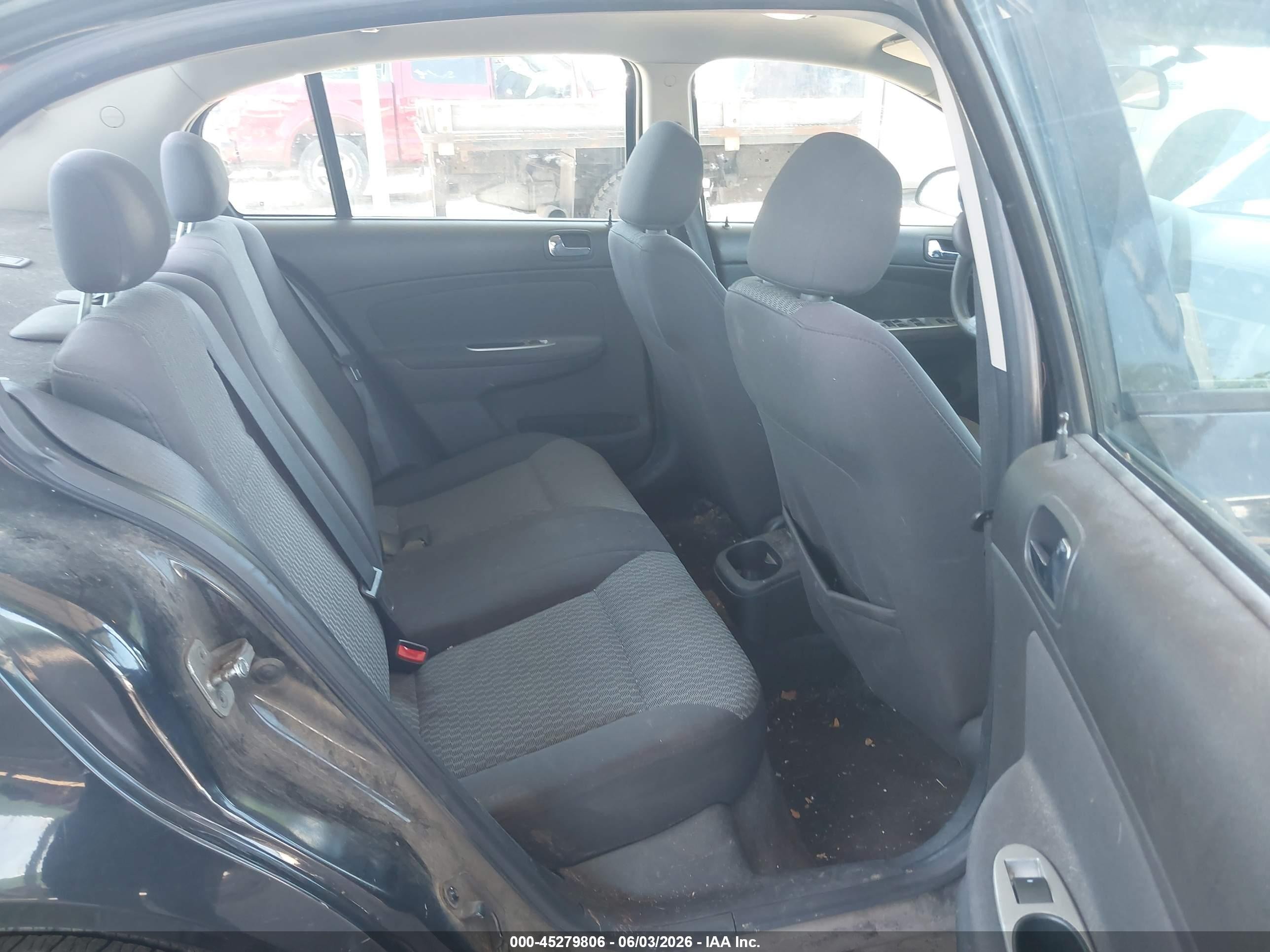 2010 Chevrolet Cobalt Lt Black vin: 1G1AD5F58A7184291