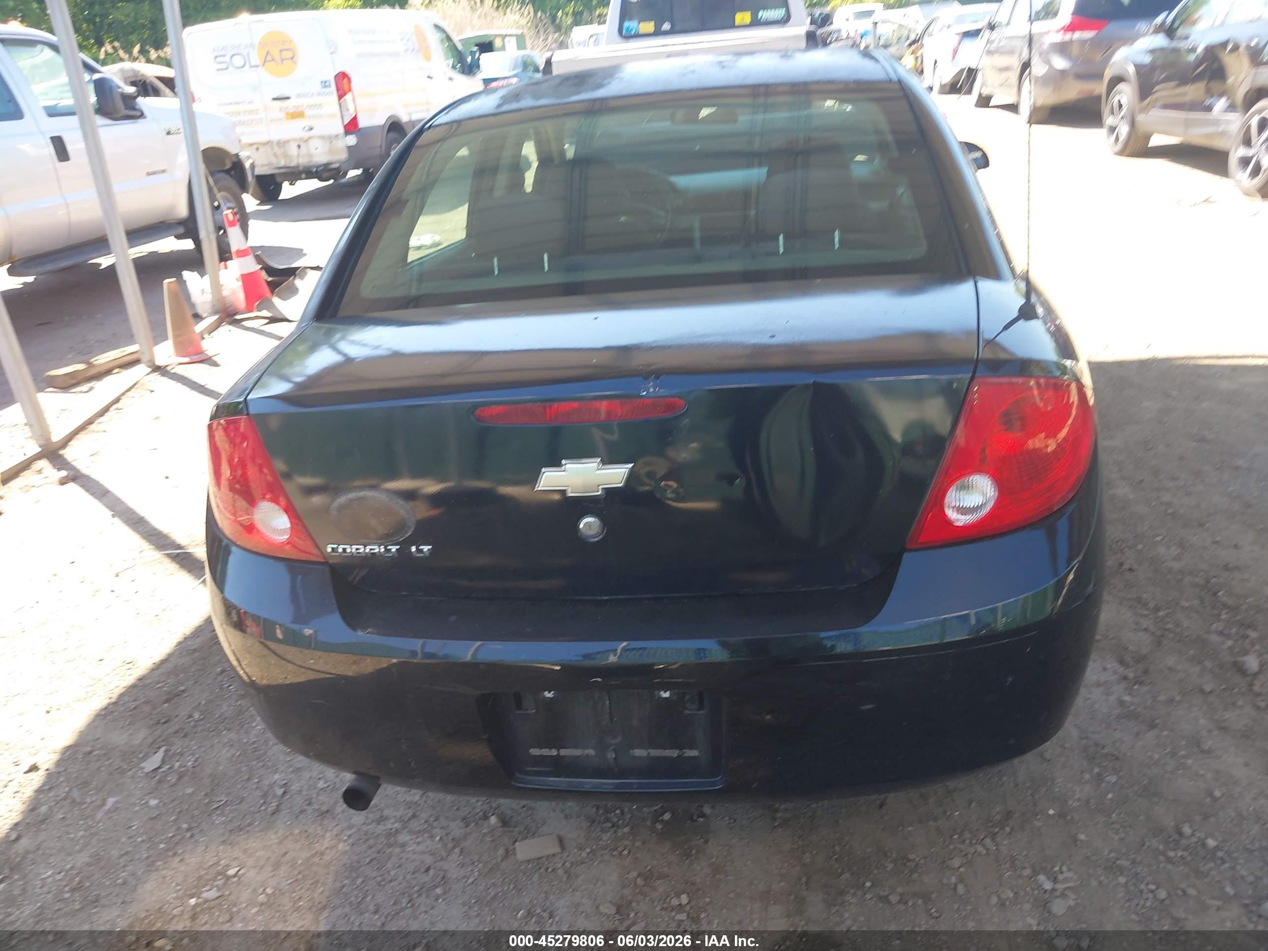 2010 Chevrolet Cobalt Lt Black vin: 1G1AD5F58A7184291