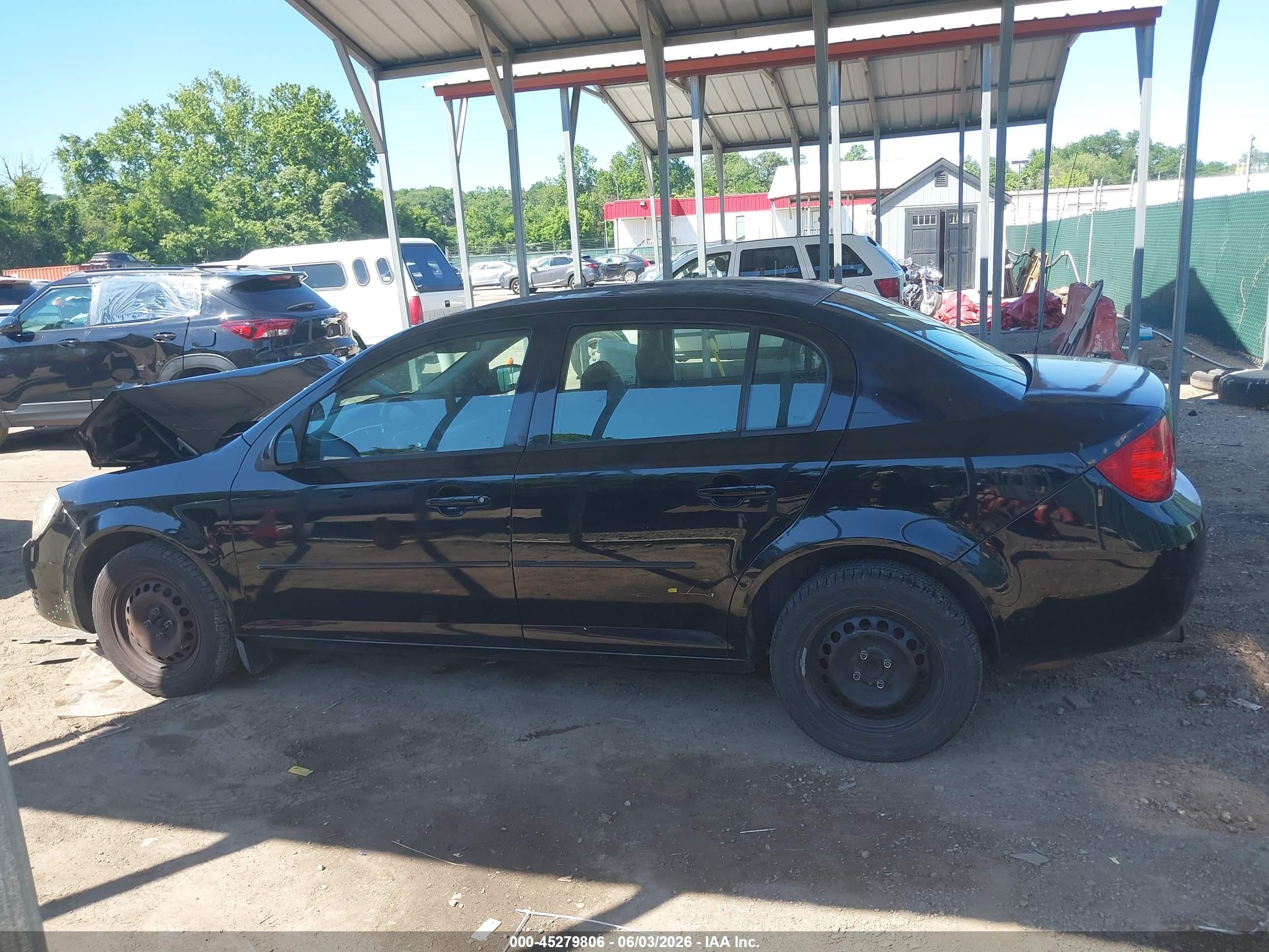 2010 Chevrolet Cobalt Lt Black vin: 1G1AD5F58A7184291