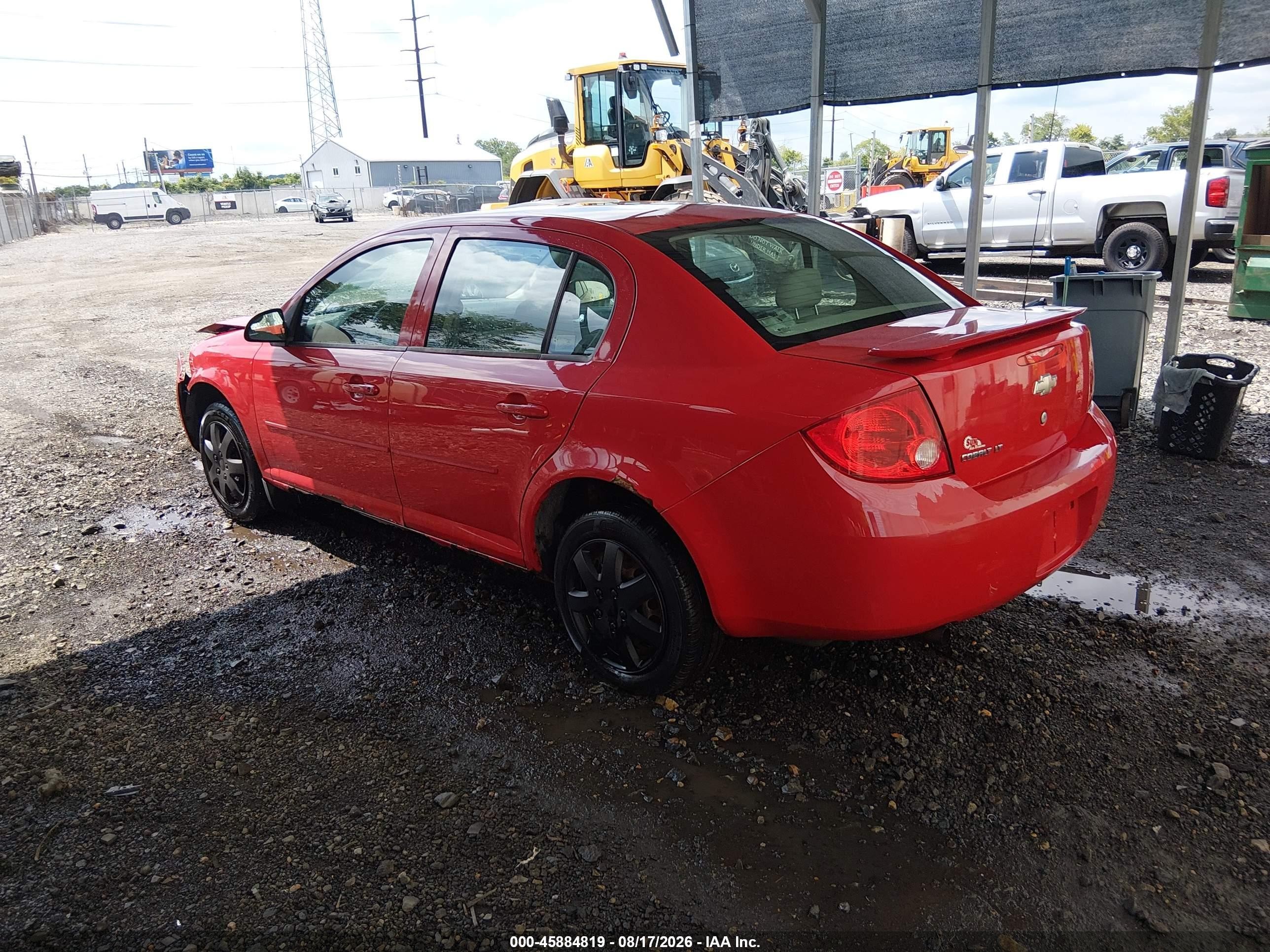 2010 Chevrolet Cobalt Lt Red vin: 1G1AD5F58A7191323