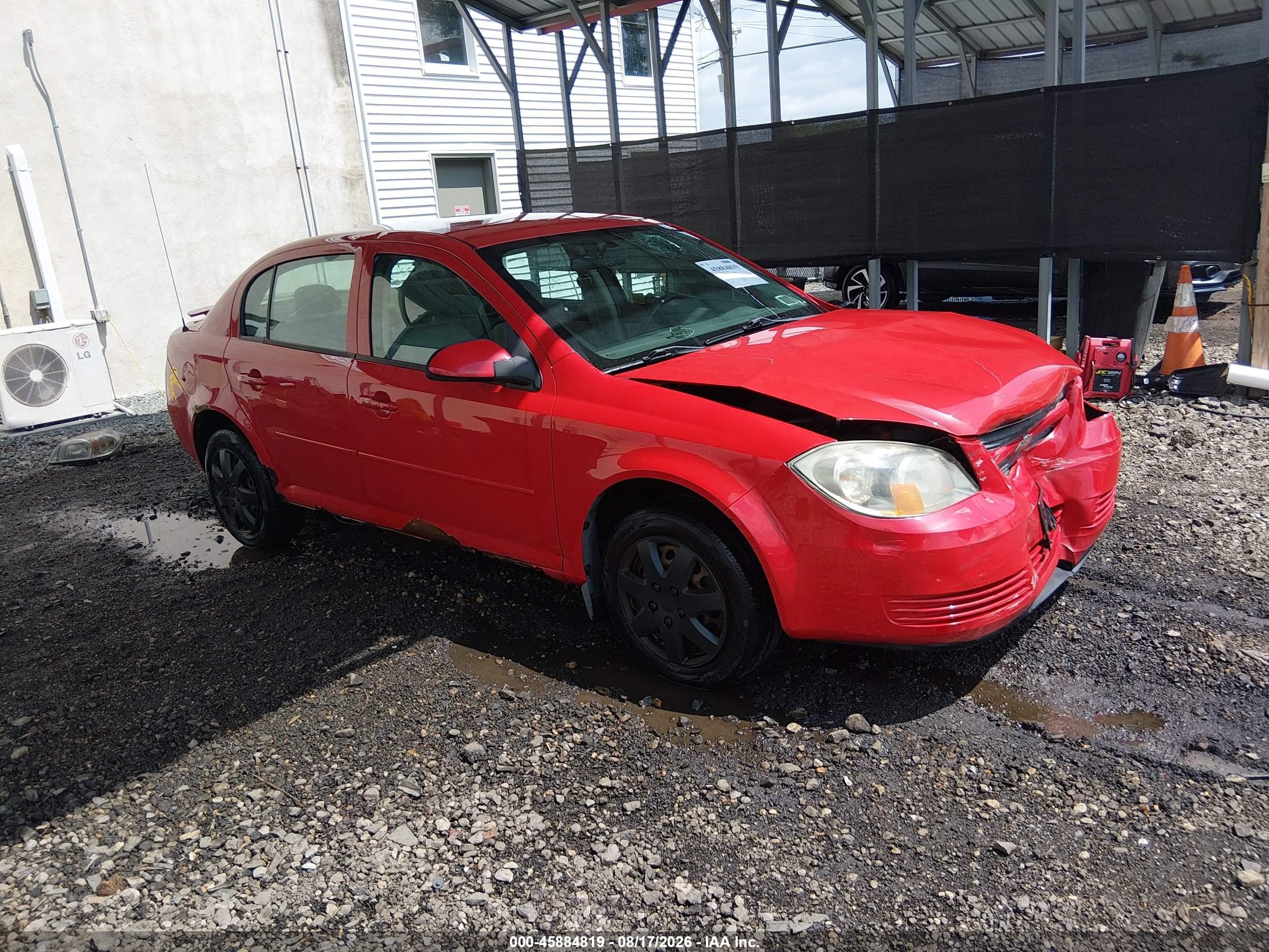 2010 Chevrolet Cobalt Lt Red vin: 1G1AD5F58A7191323