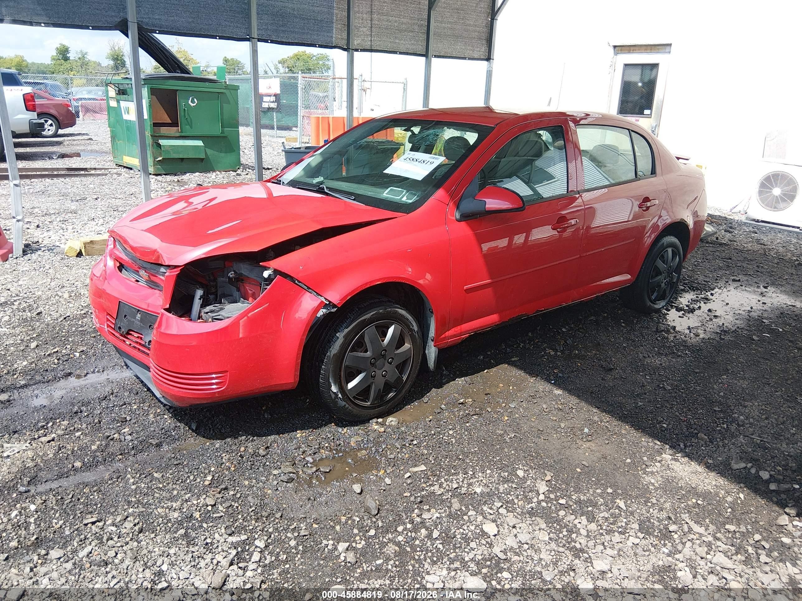 2010 Chevrolet Cobalt Lt Red vin: 1G1AD5F58A7191323