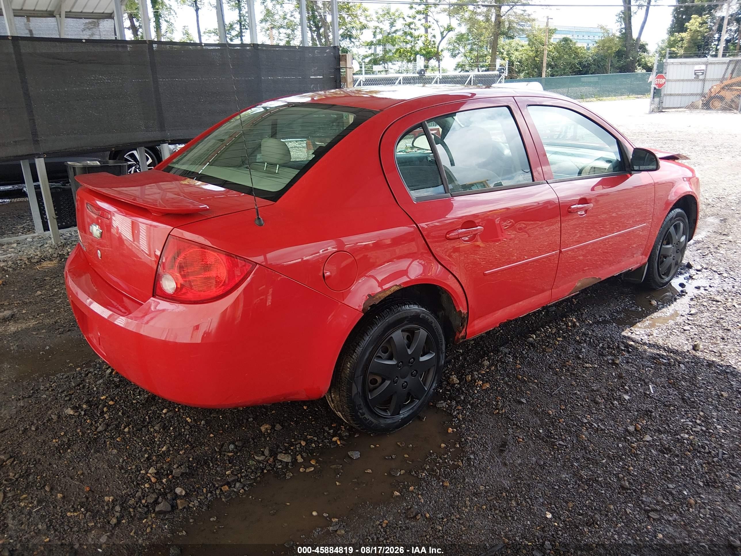 2010 Chevrolet Cobalt Lt Red vin: 1G1AD5F58A7191323