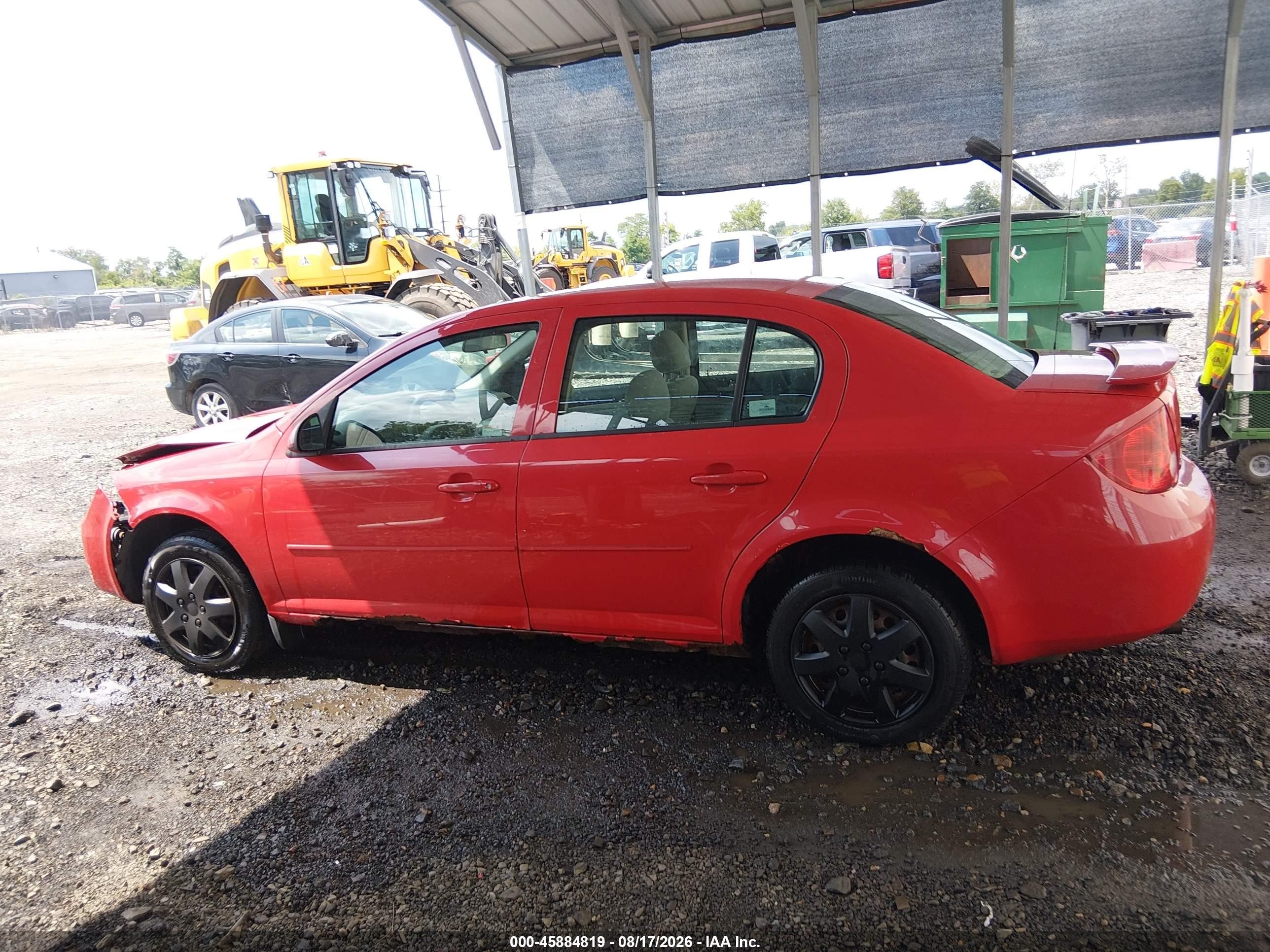 2010 Chevrolet Cobalt Lt Red vin: 1G1AD5F58A7191323