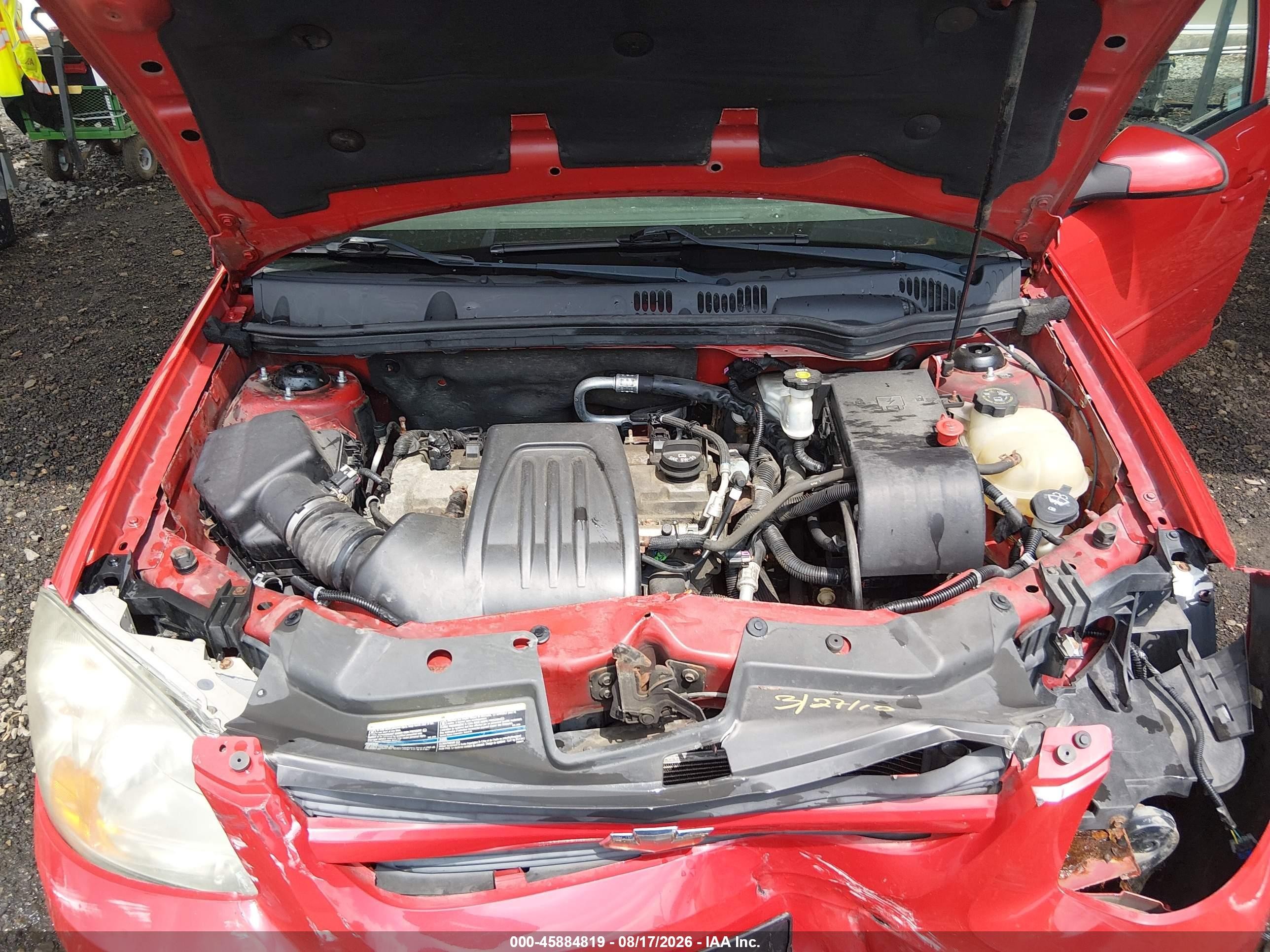 2010 Chevrolet Cobalt Lt Red vin: 1G1AD5F58A7191323