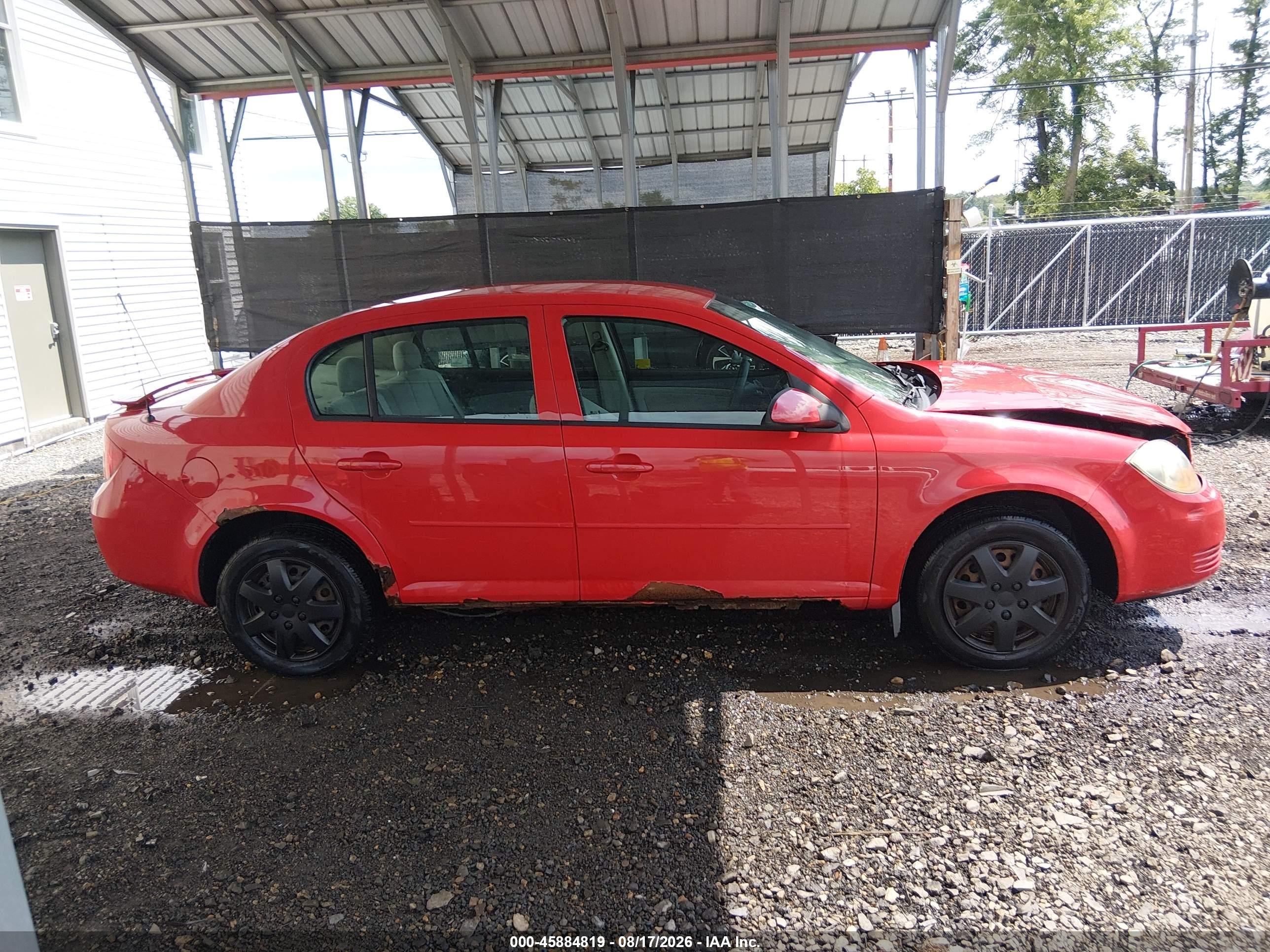 2010 Chevrolet Cobalt Lt Red vin: 1G1AD5F58A7191323