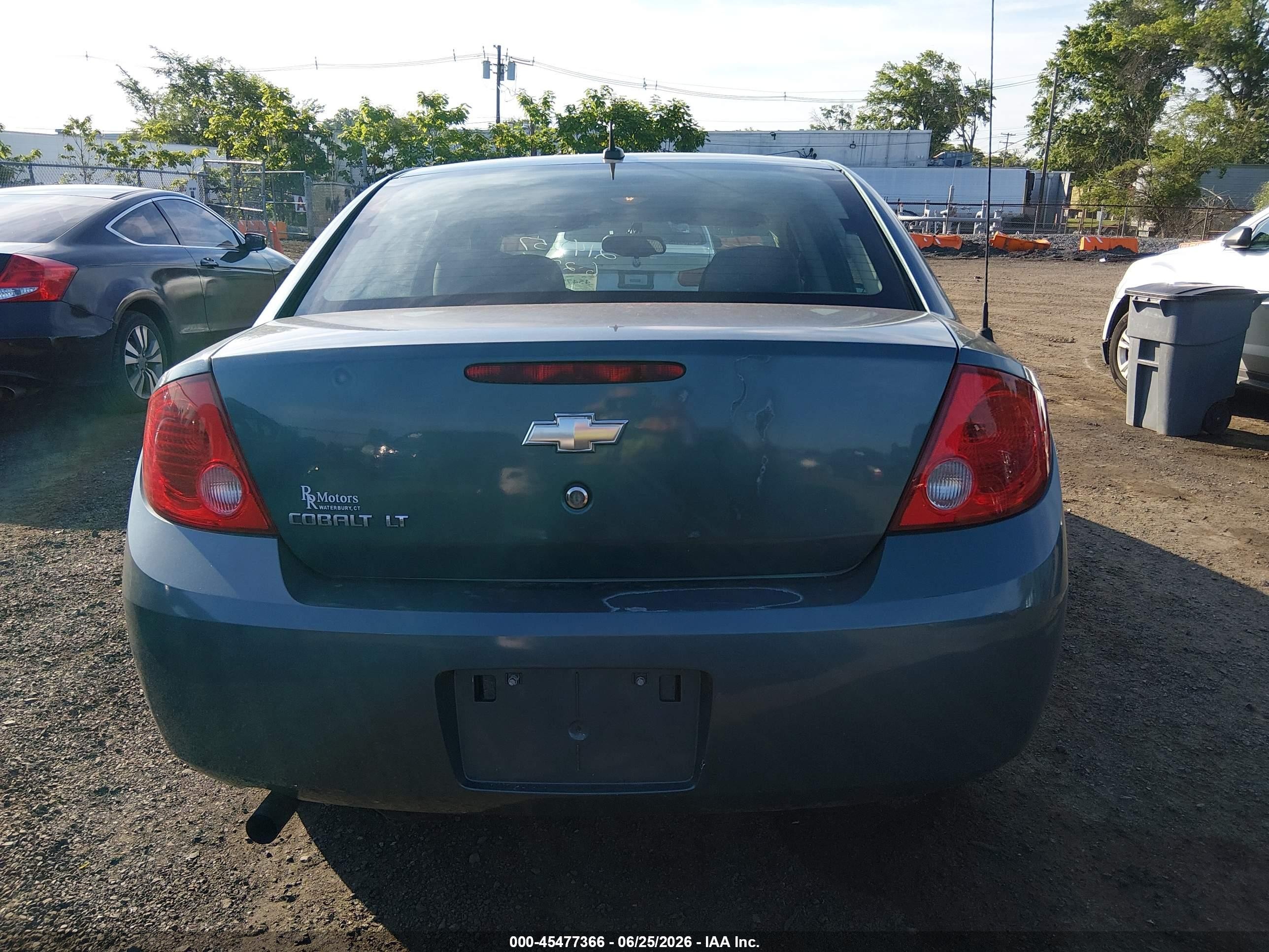 2010 Chevrolet Cobalt Lt Green vin: 1G1AD5F59A7115559