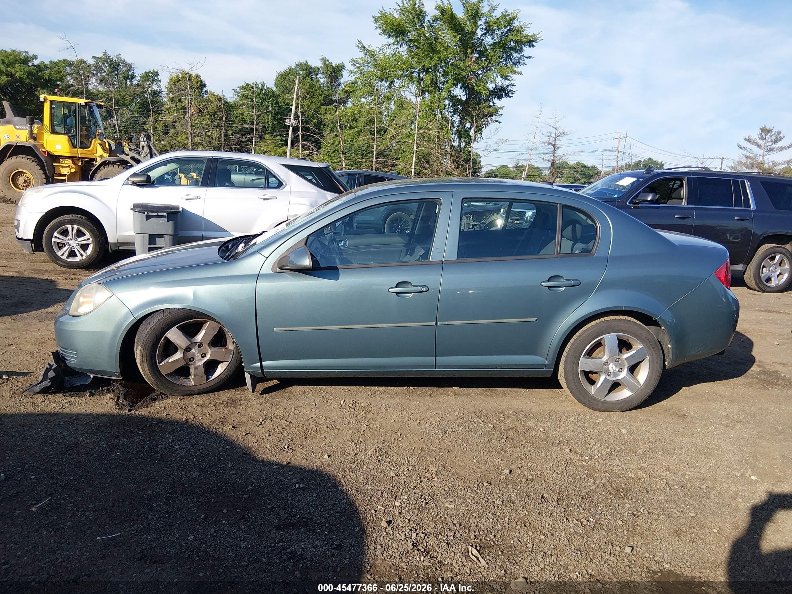 2010 Chevrolet Cobalt Lt Green vin: 1G1AD5F59A7115559
