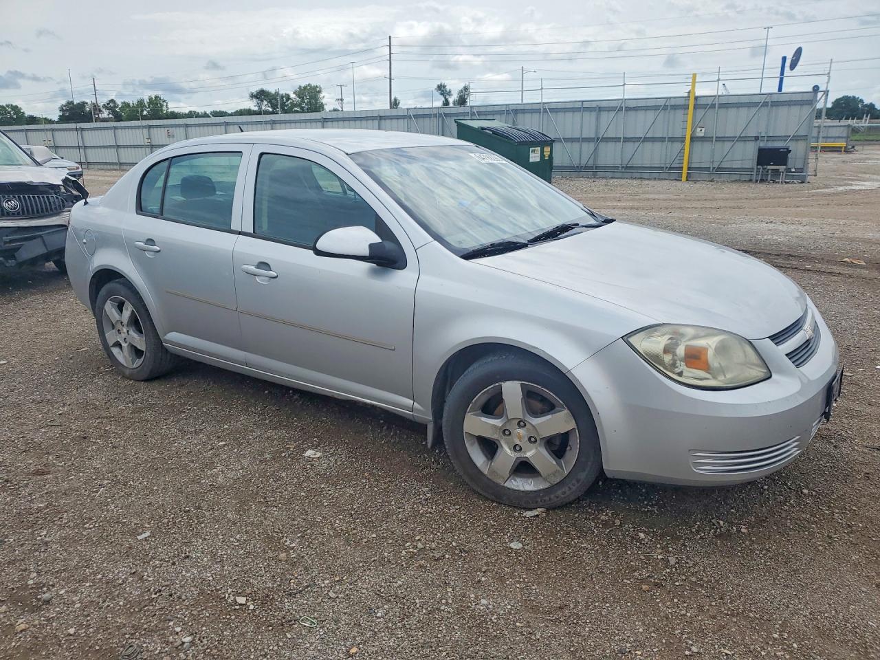 2010 Chevrolet Cobalt 1lt Silver vin: 1G1AD5F5XA7150806