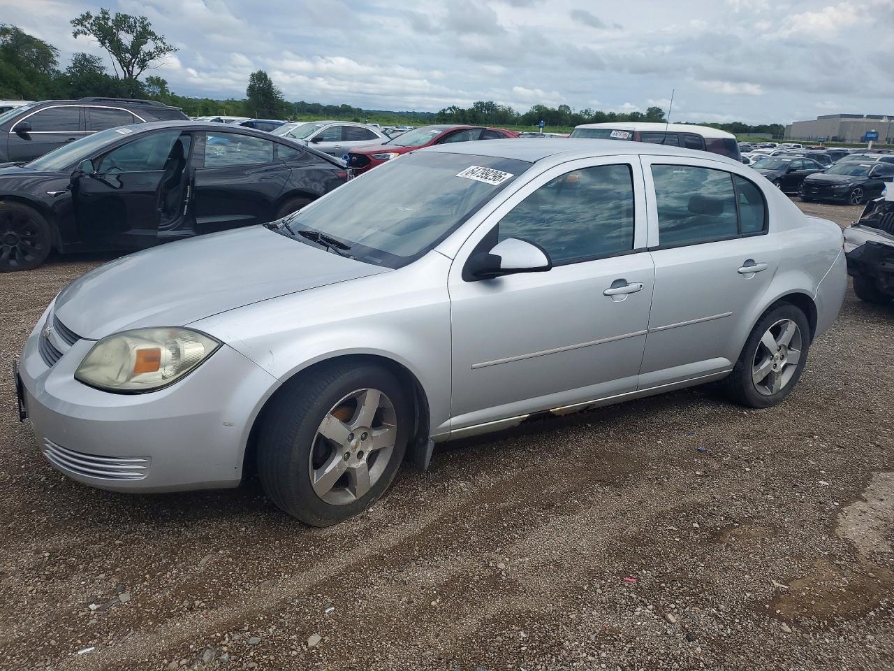2010 Chevrolet Cobalt 1lt Silver vin: 1G1AD5F5XA7150806