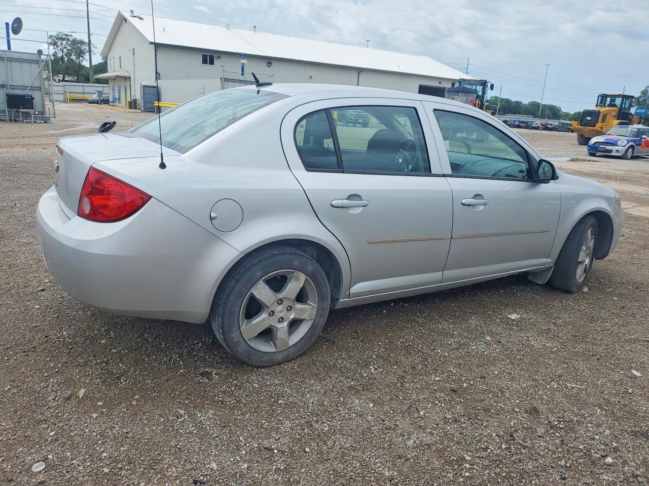 2010 Chevrolet Cobalt 1lt Silver vin: 1G1AD5F5XA7150806